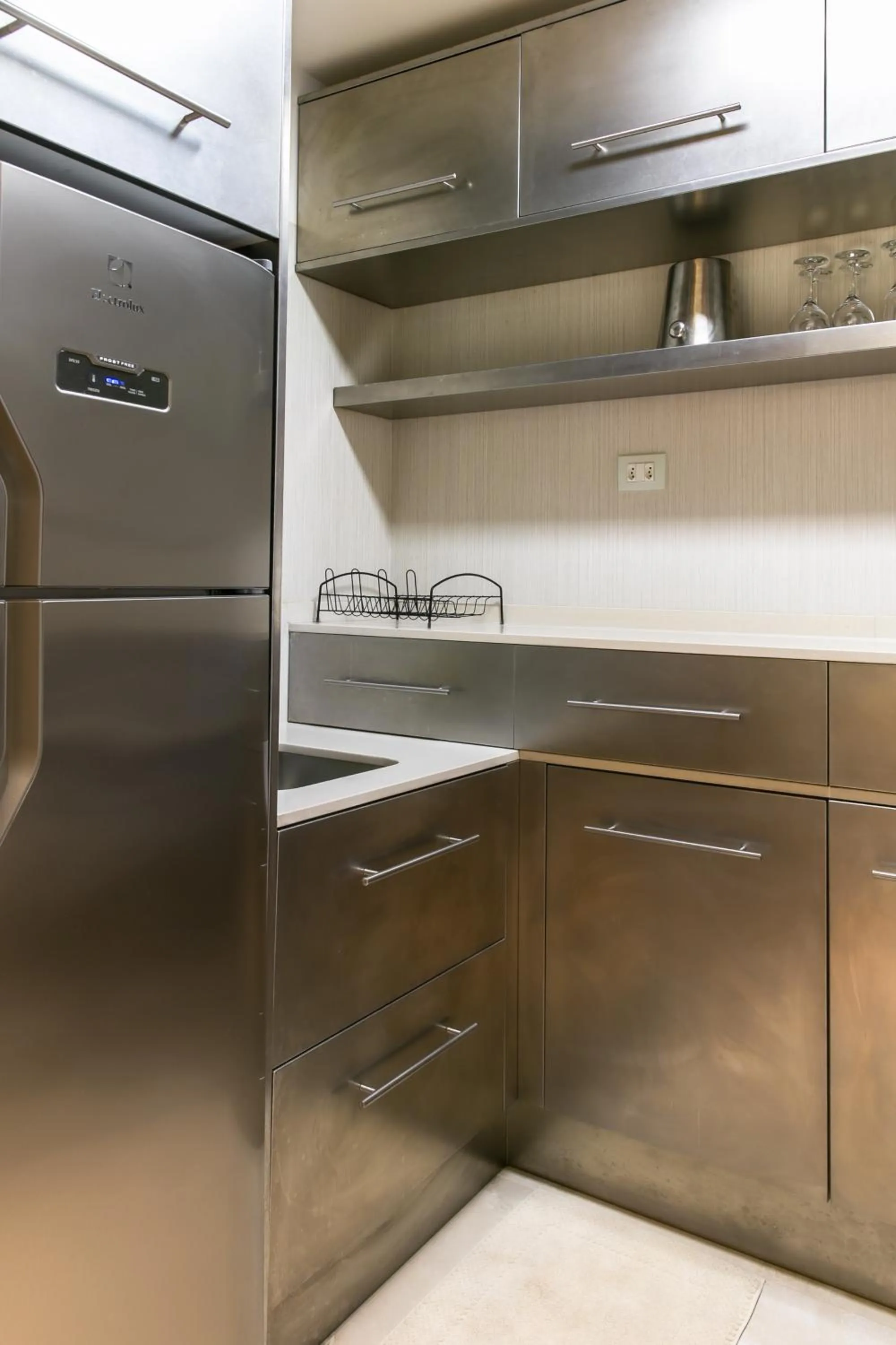 Kitchen or kitchenette in VM Hotel Cumbuco