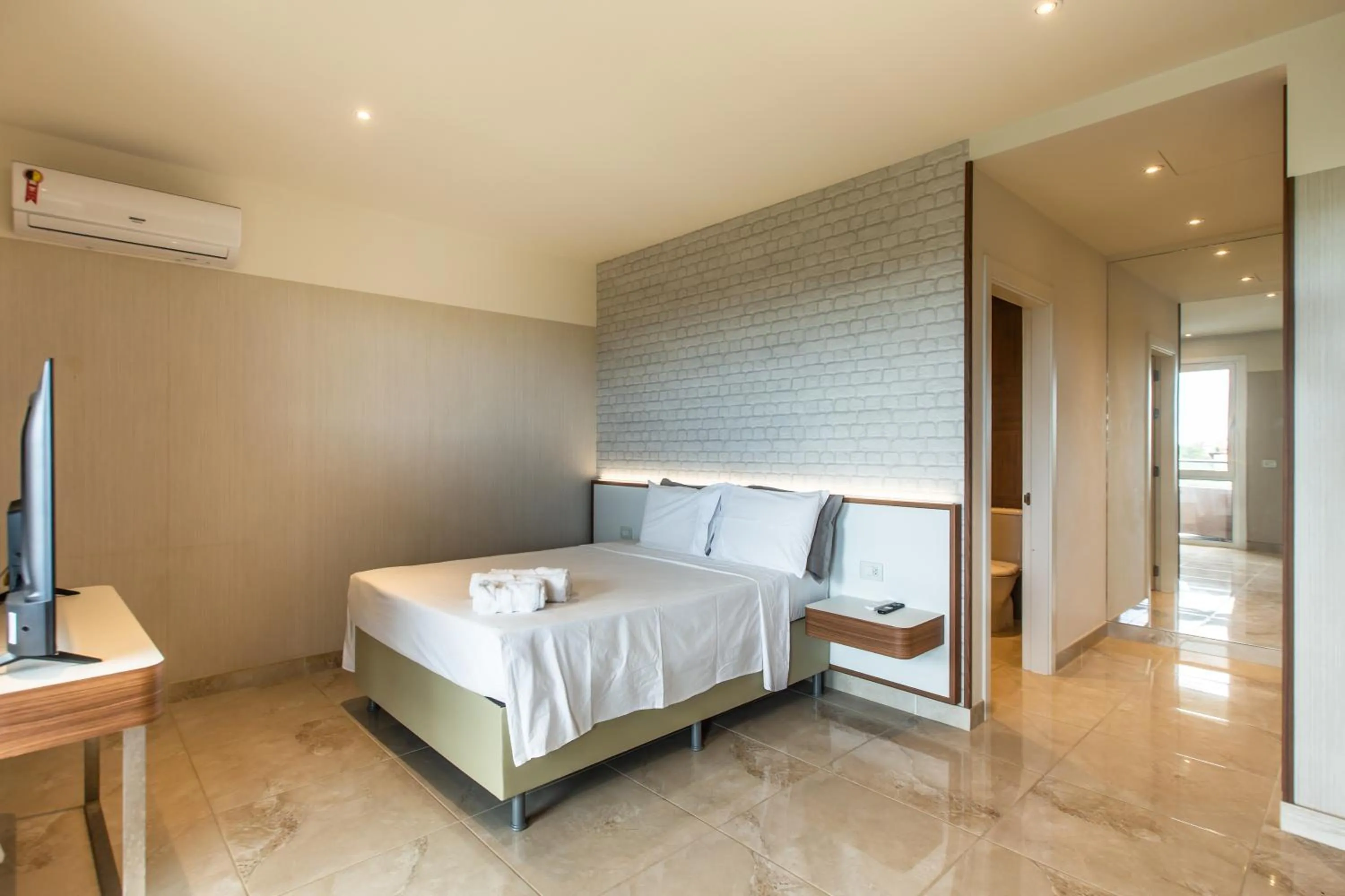 Bed in VM Hotel Cumbuco