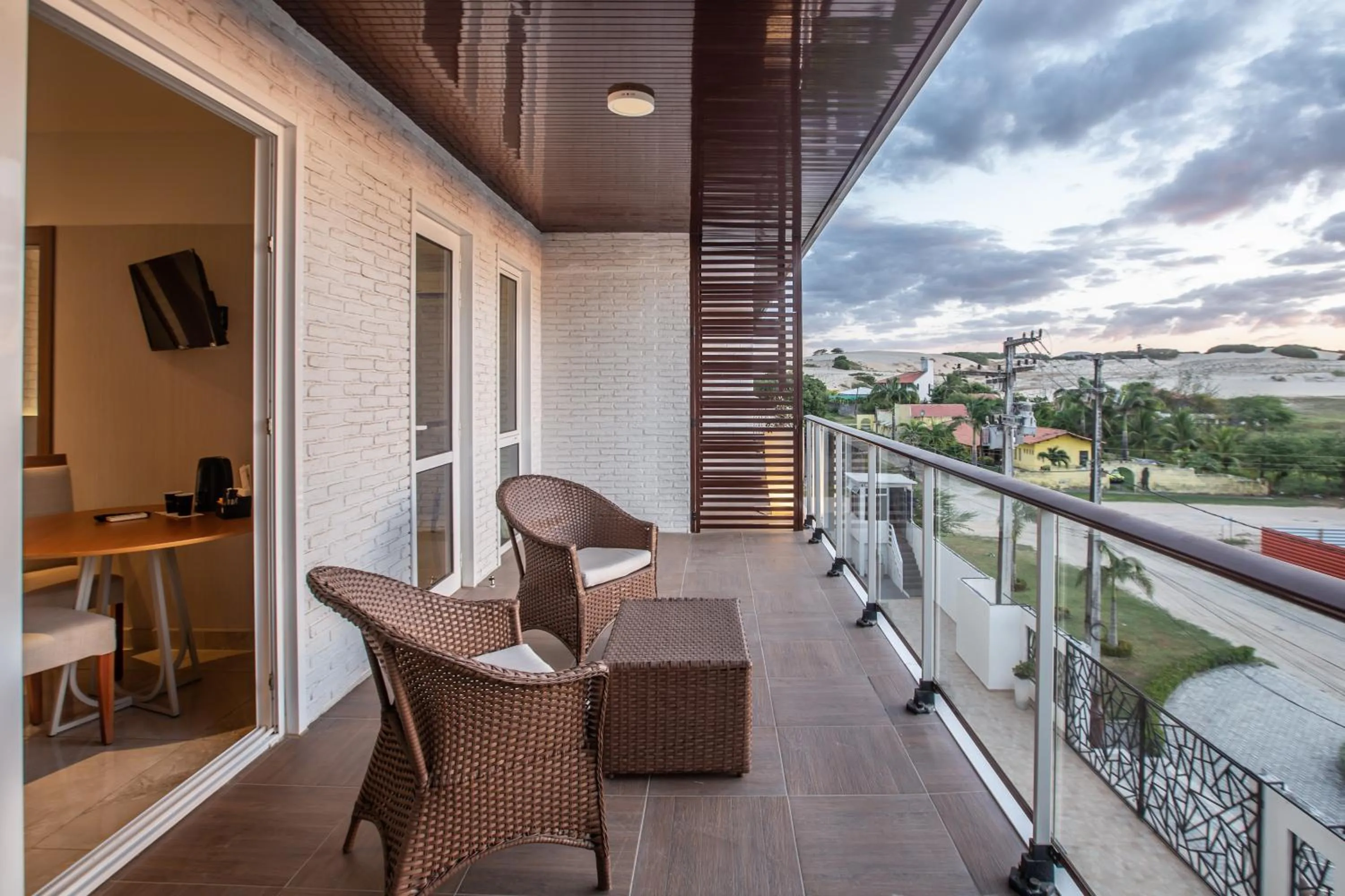 Balcony/Terrace in VM Hotel Cumbuco