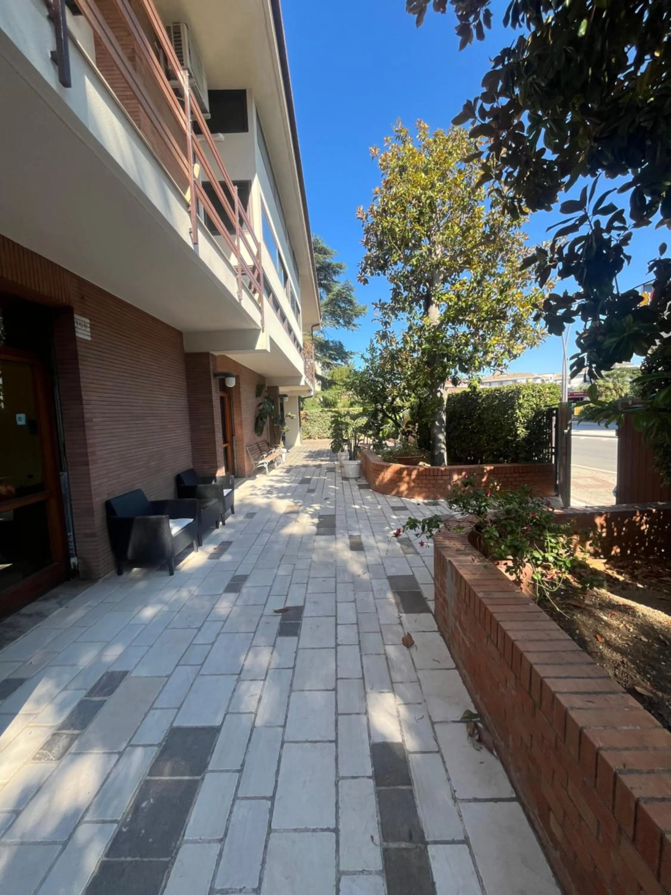 Inner courtyard view in B&B LE MAGNOLIE