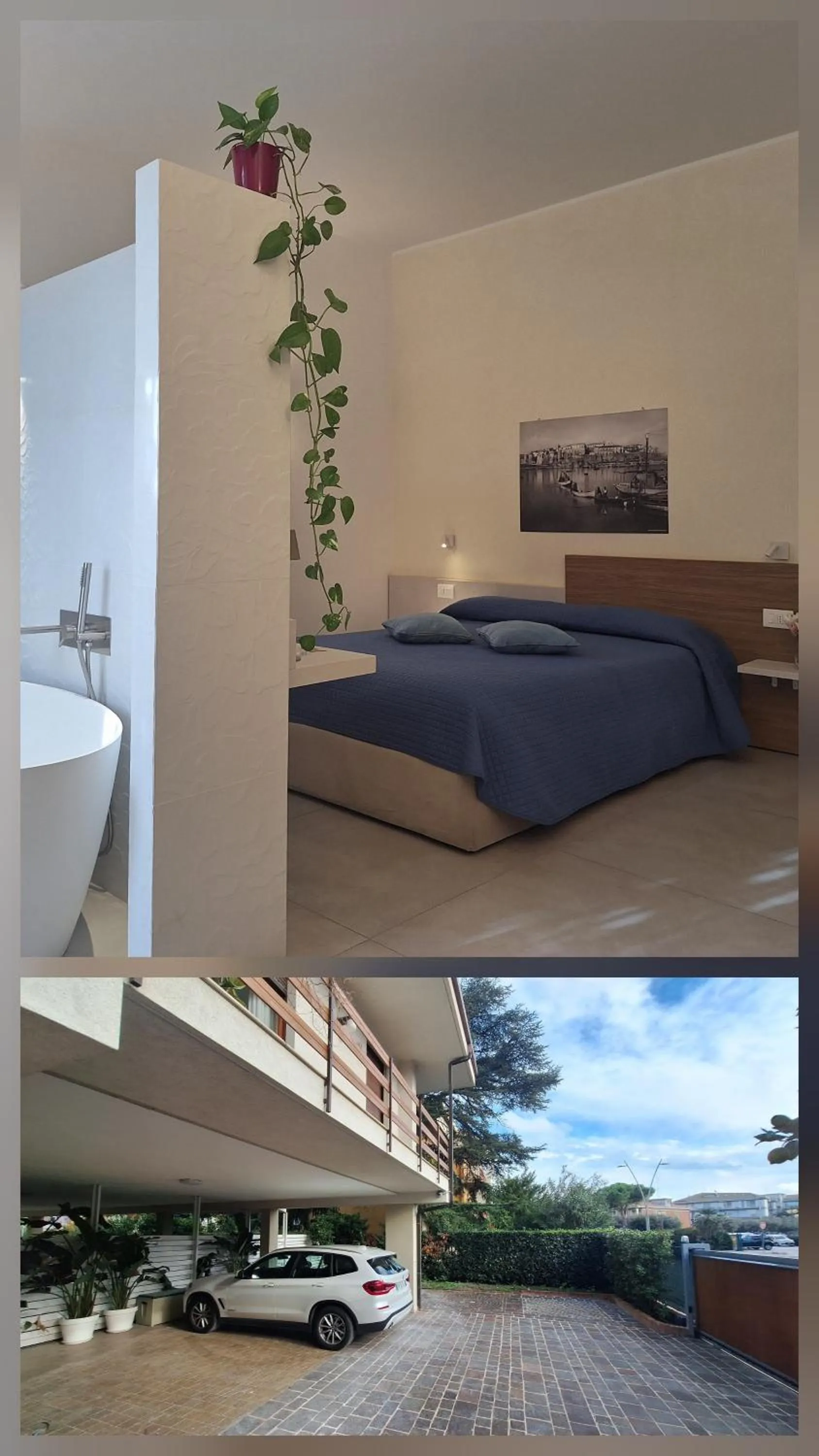 Bed in B&B LE MAGNOLIE