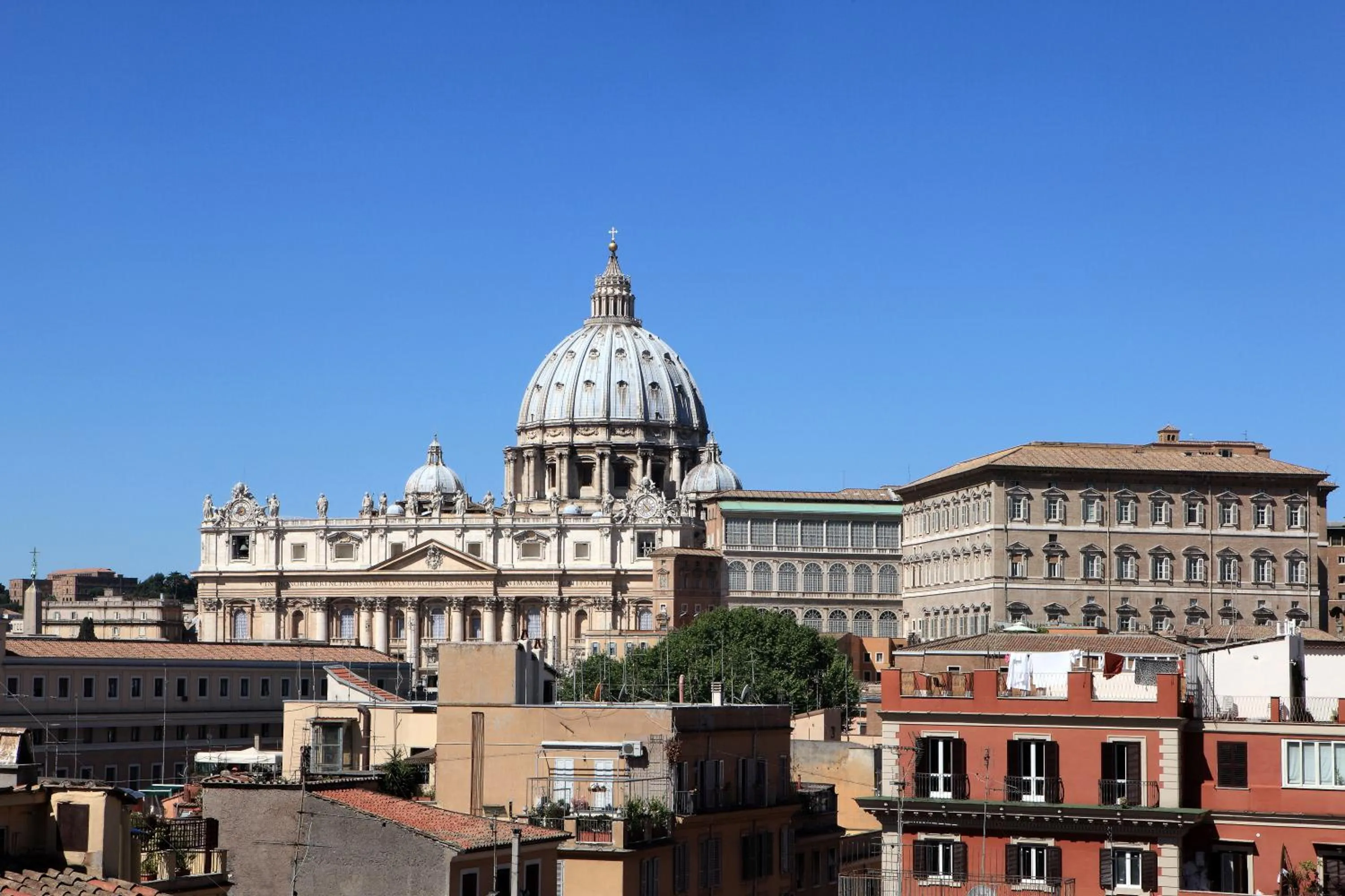 Bird's eye view in Trianon Borgo Pio Aparthotel