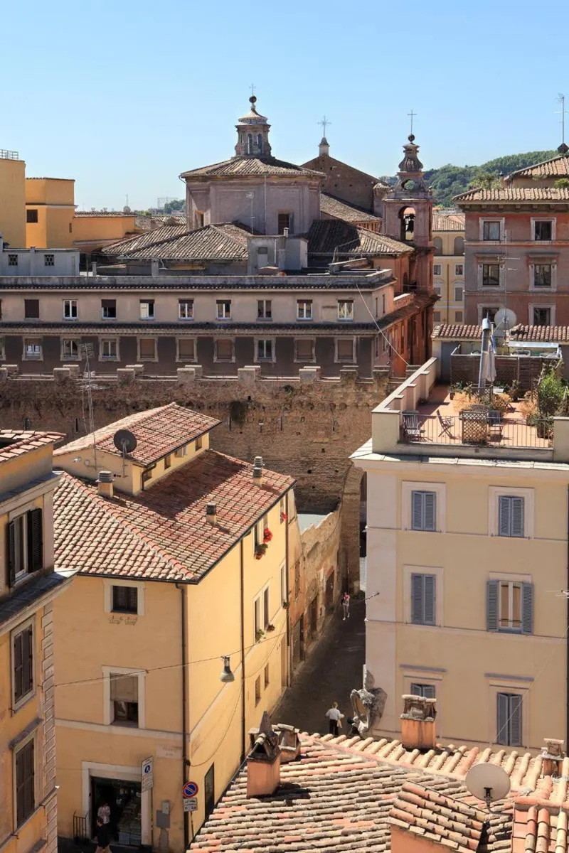 City view in Trianon Borgo Pio Aparthotel