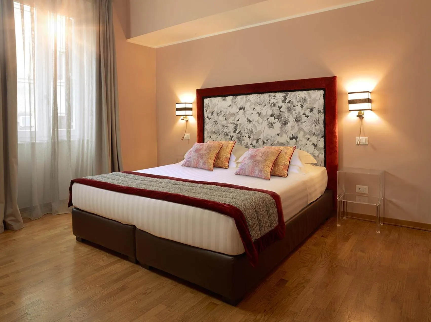 Bedroom, Bed in Trianon Borgo Pio Aparthotel