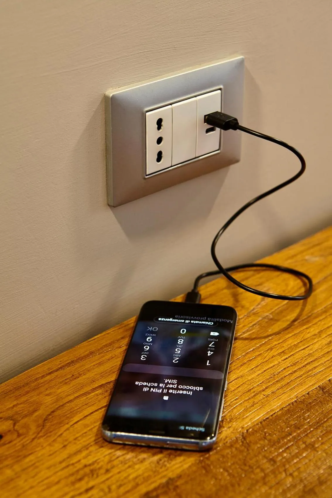 Decorative detail in Trianon Borgo Pio Aparthotel