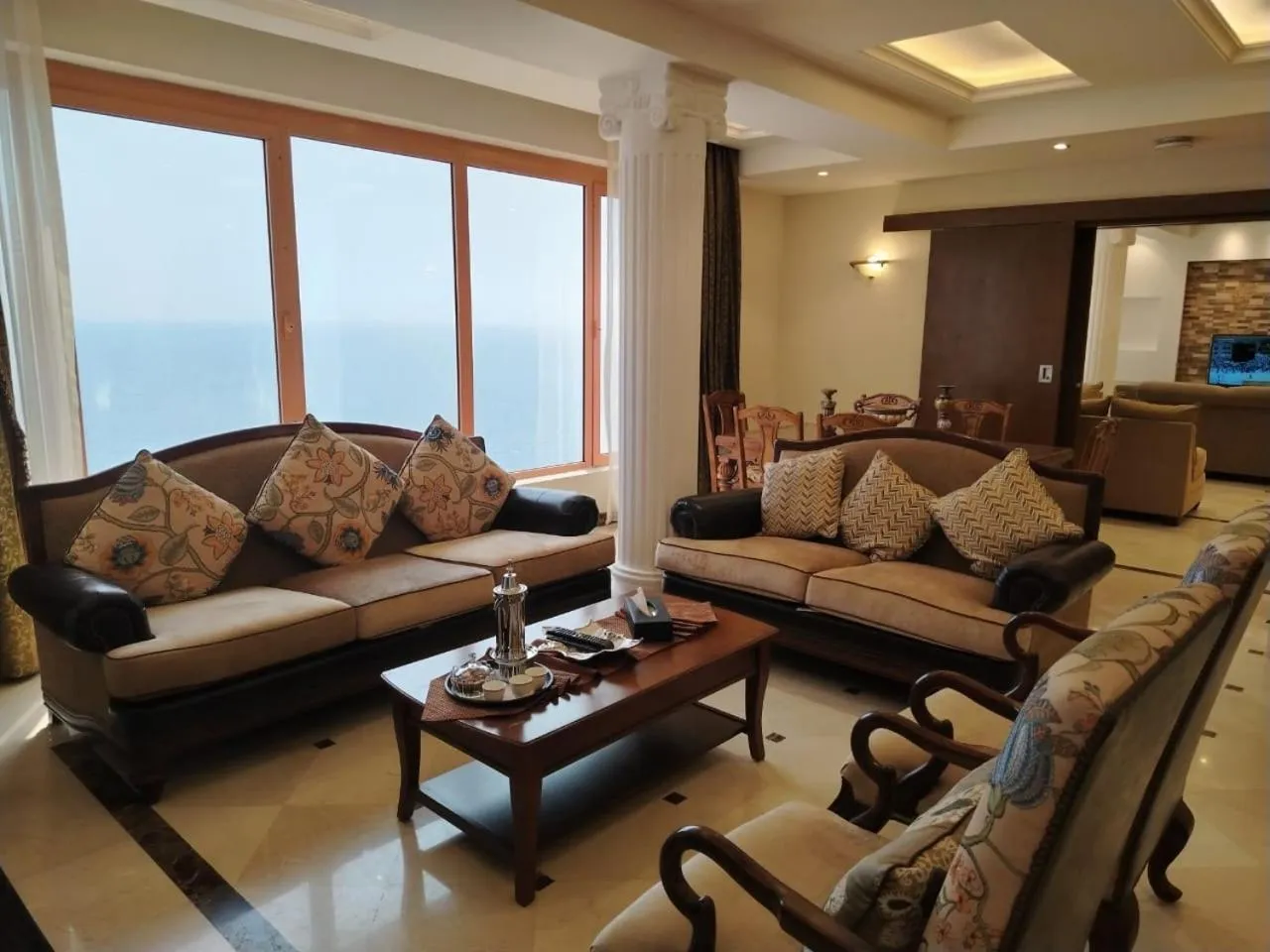 TV and multimedia in Al-Borg Al-Watheer Serviced apartments