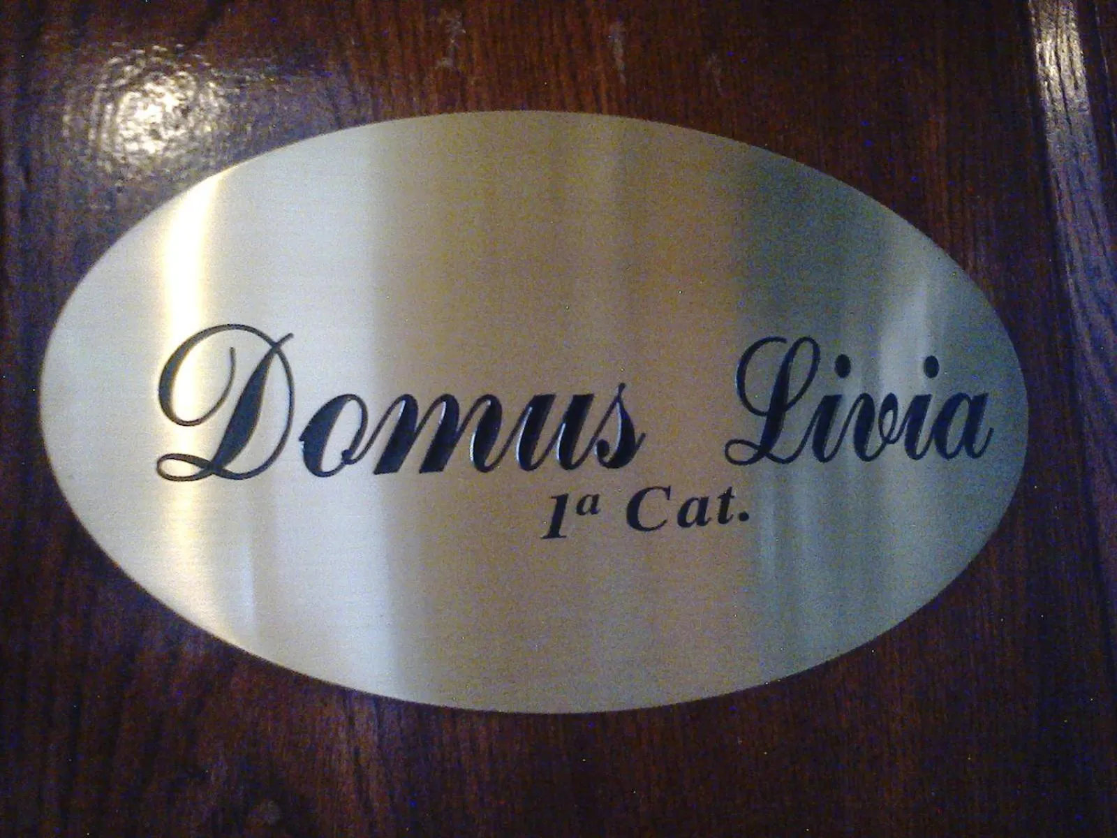 Logo/Certificate/Sign in Domus Livia