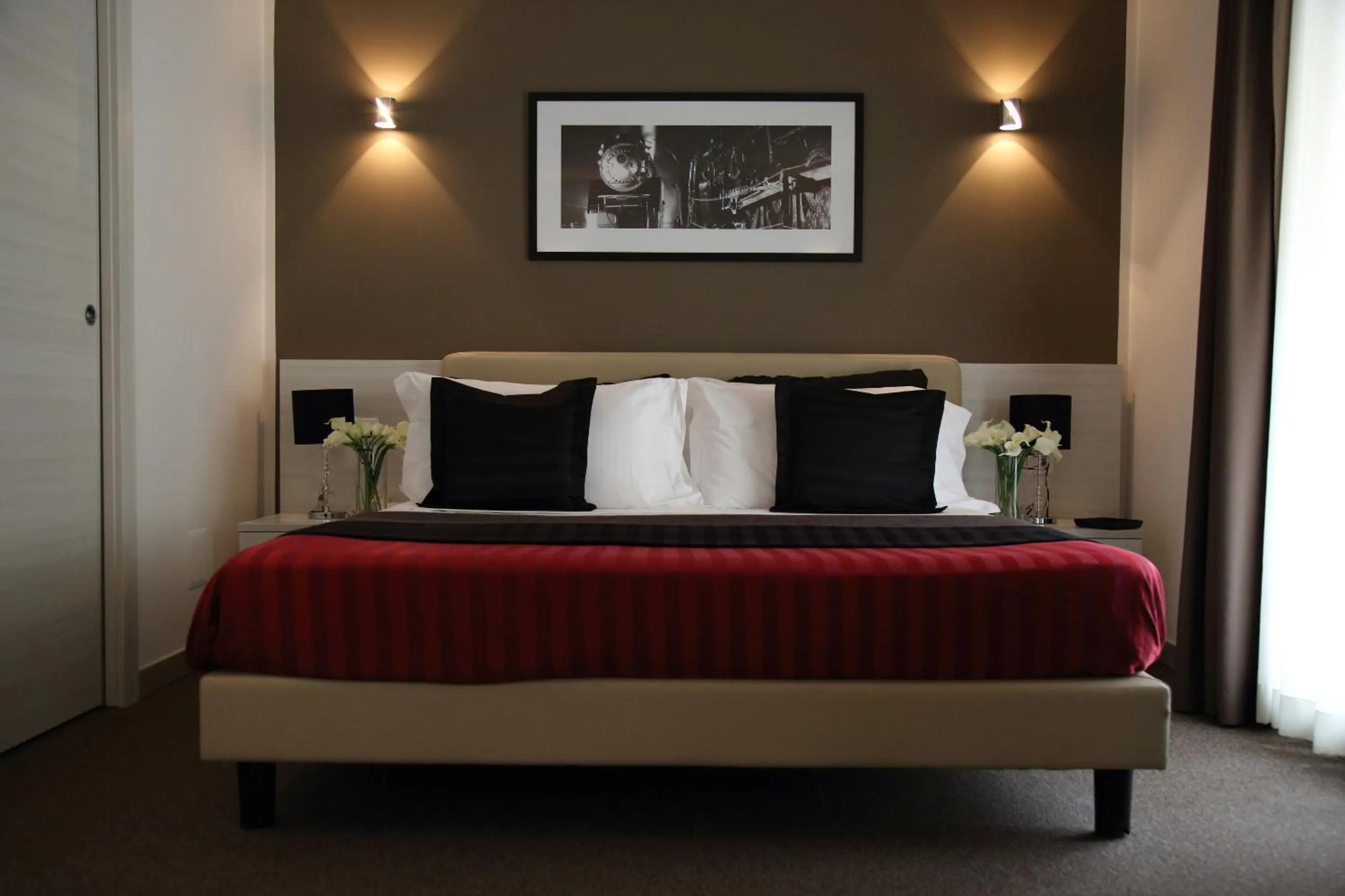 Bedroom, Bed in Stelle Hotel The Businest