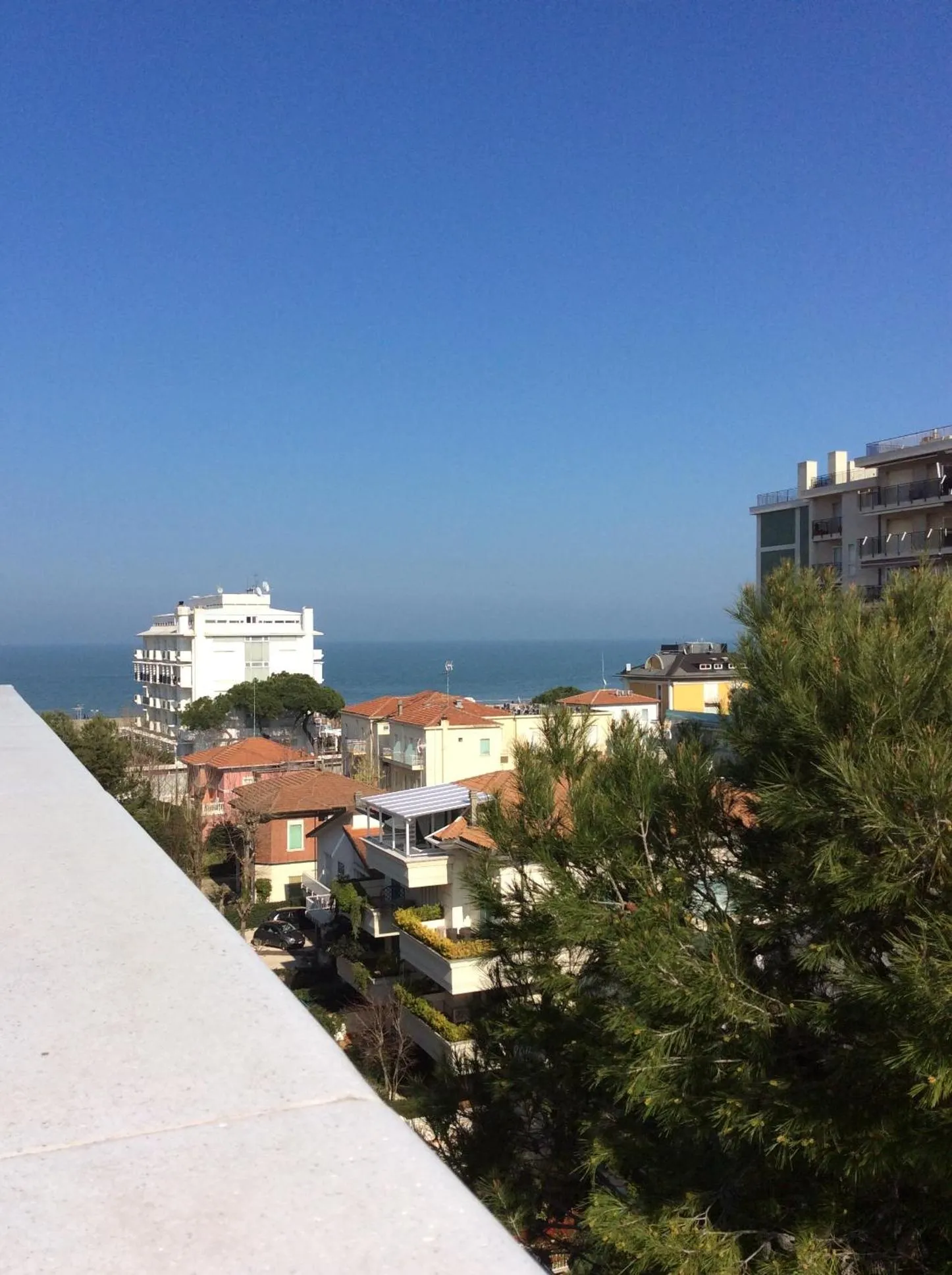 Pool view in Hotel Villa Mare