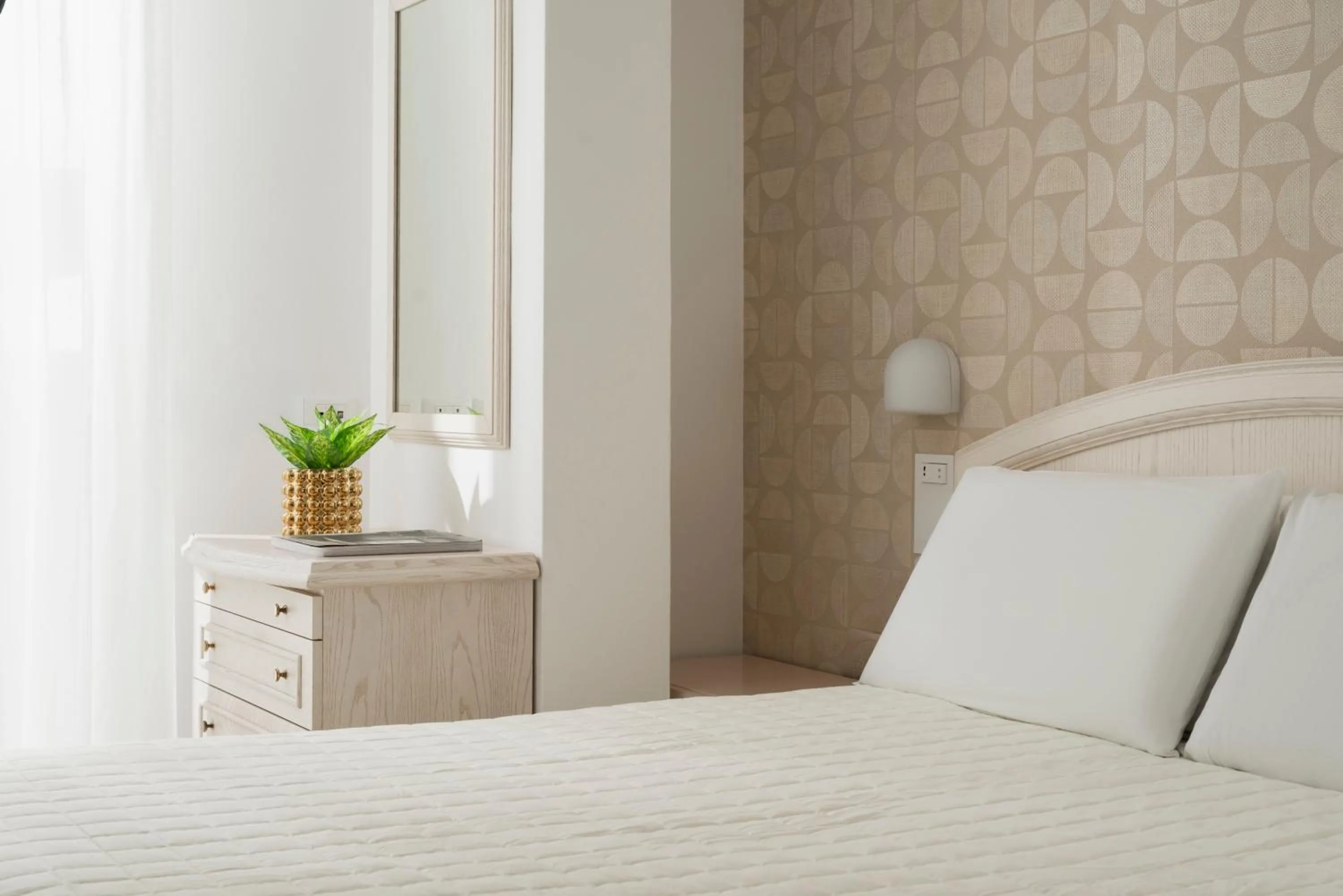 Bedroom, Bed in Hotel Villa Mare