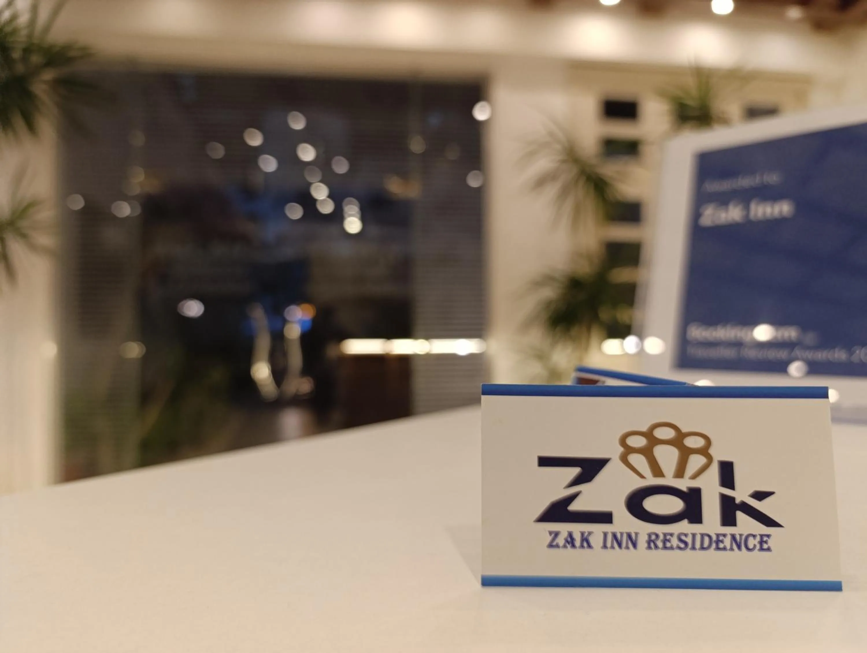 Lobby or reception in Zak Inn