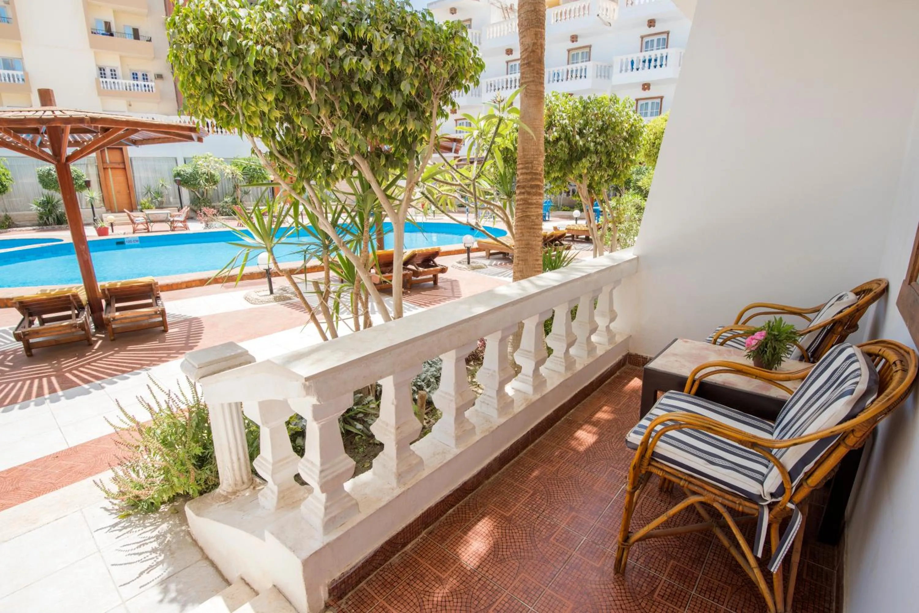 Balcony/Terrace in Zak Inn