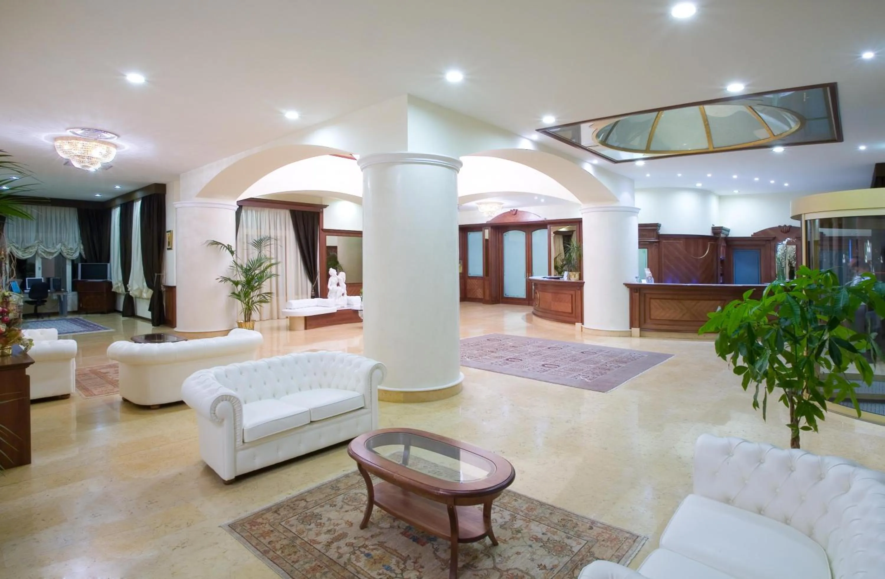 Lobby or reception in Hotel Marconi