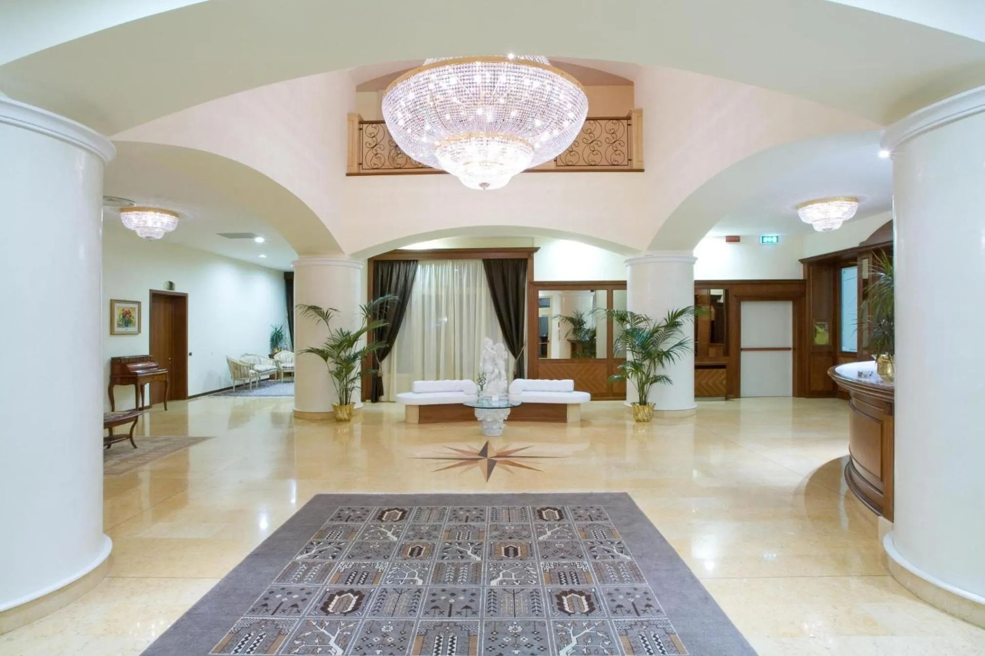 Lobby or reception in Hotel Marconi