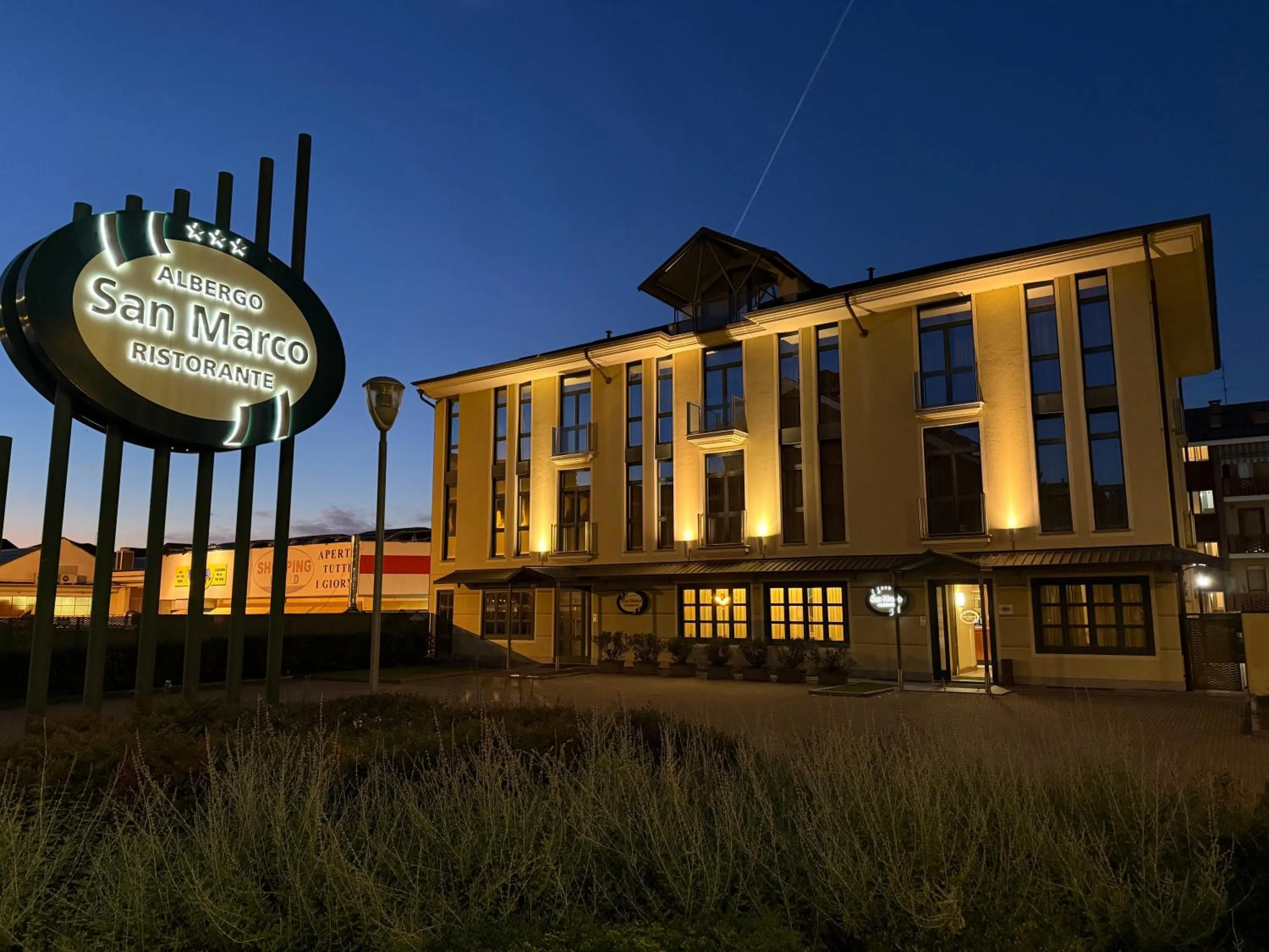 Property building in Albergo Ristorante San Marco