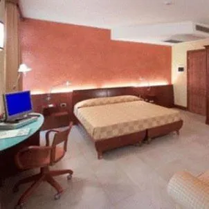 Bed in Albergo Ristorante San Marco