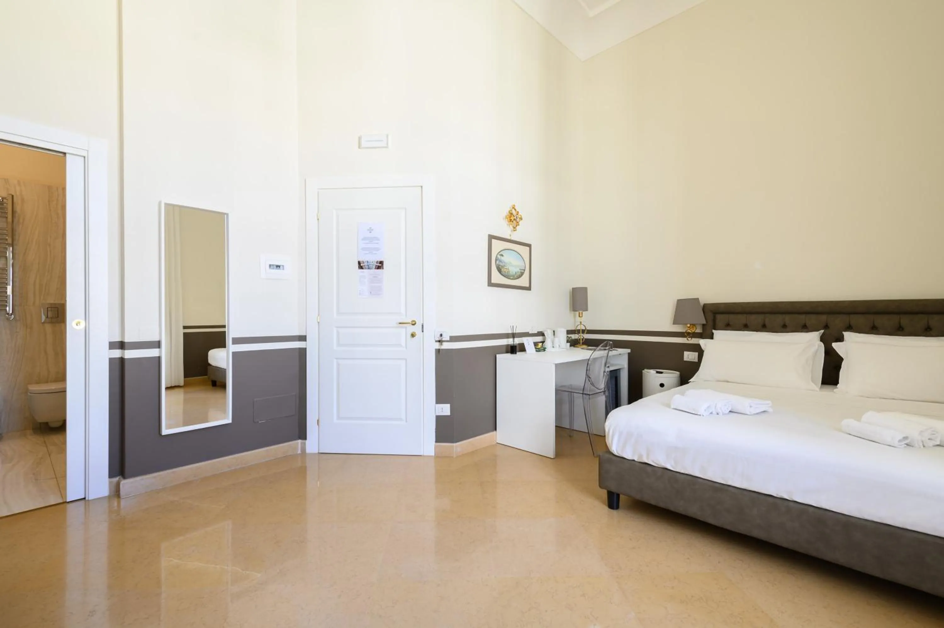 Bed in Residenza Molinari Suite