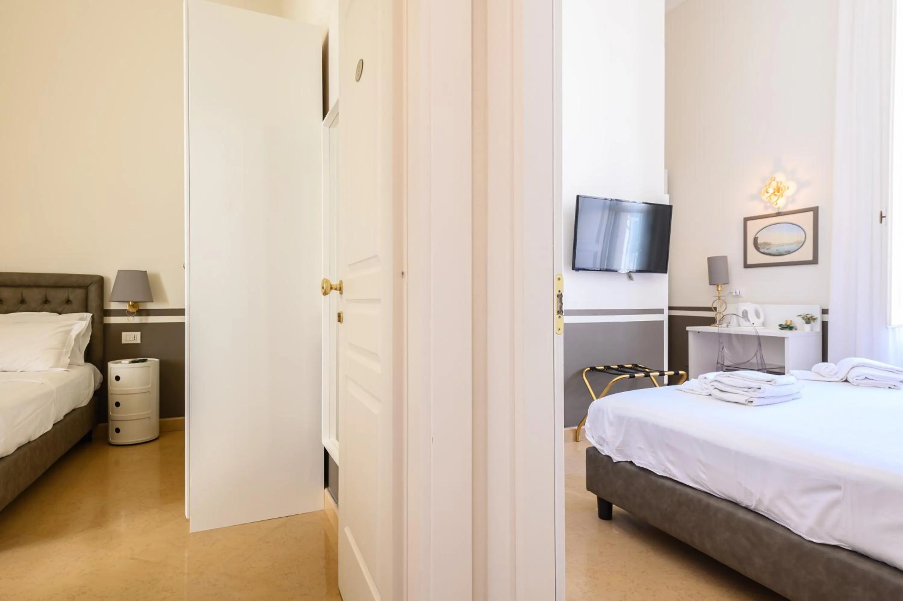 Bed in Residenza Molinari Suite