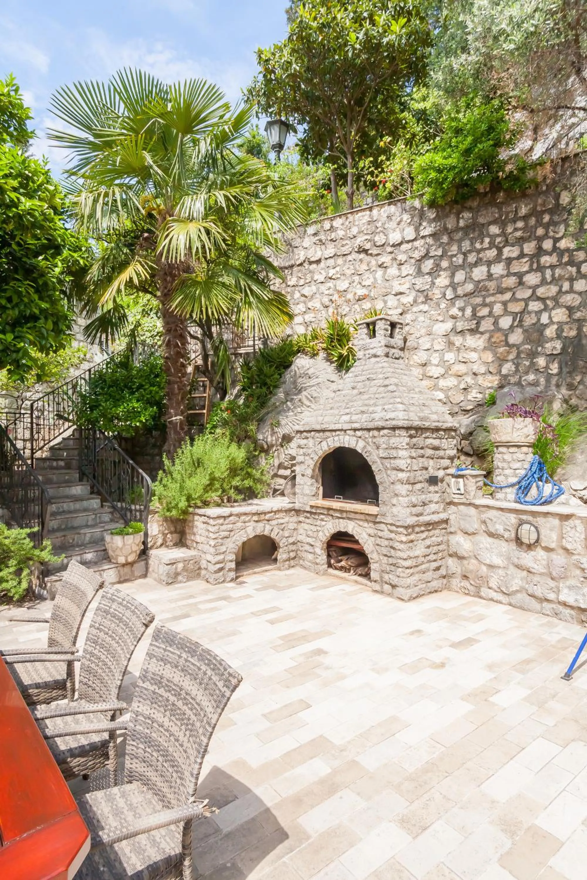 Patio in Villa & Apartments Perasto