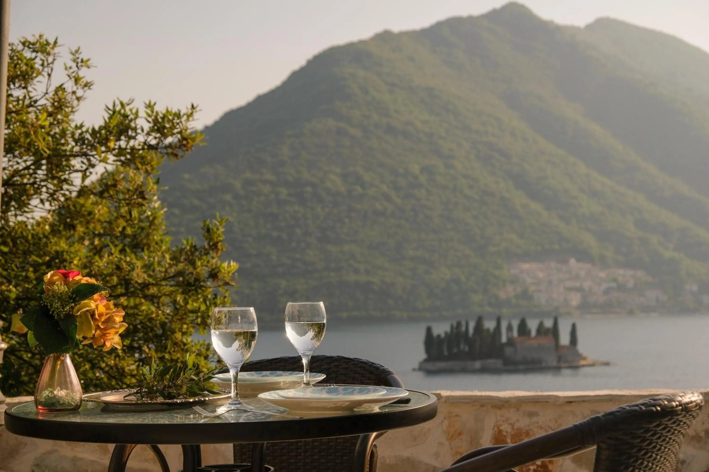 Balcony/Terrace in Villa & Apartments Perasto