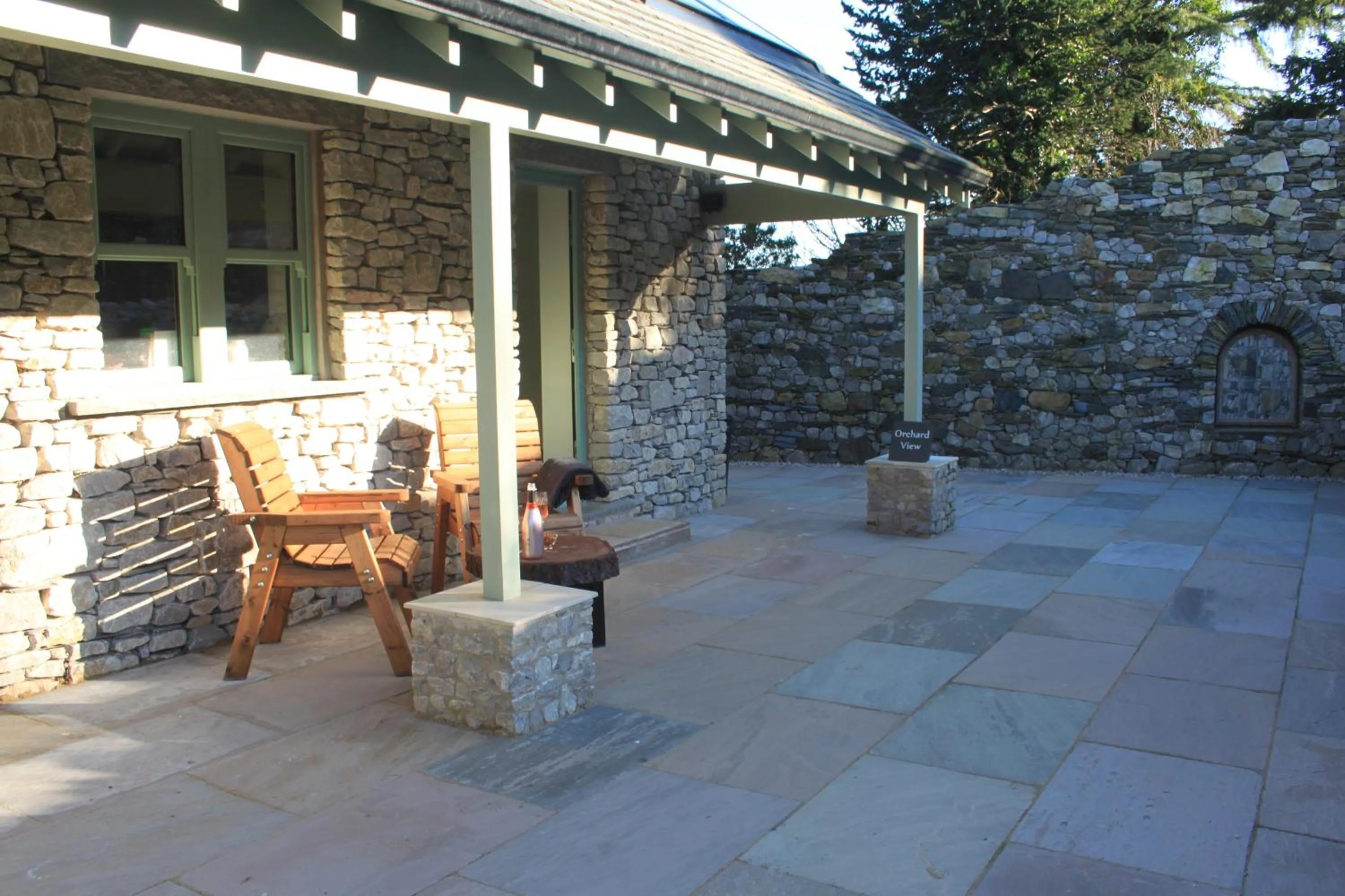 Patio in Ellenboro House