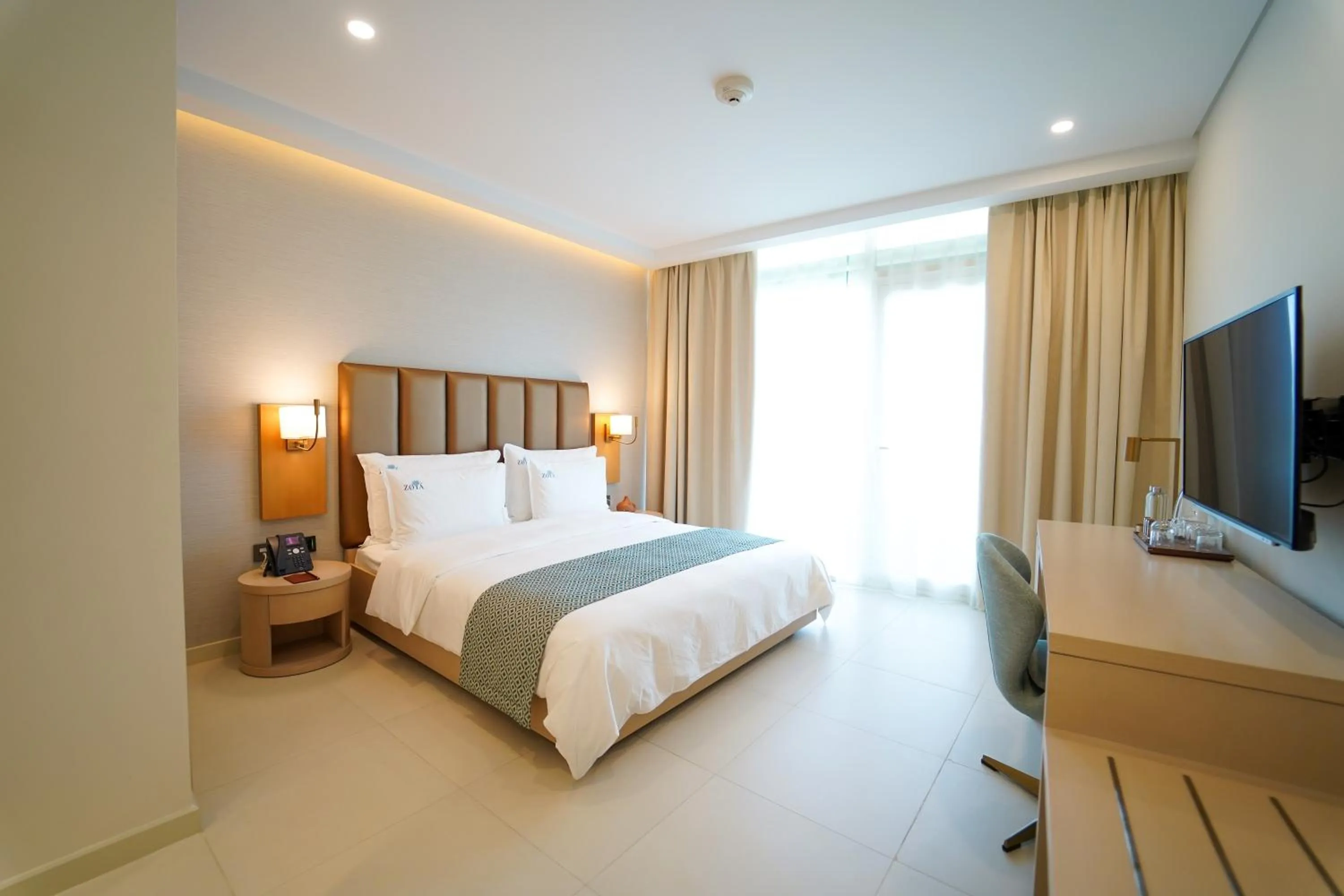 Bed in Zoya Health & Wellbeing Resort