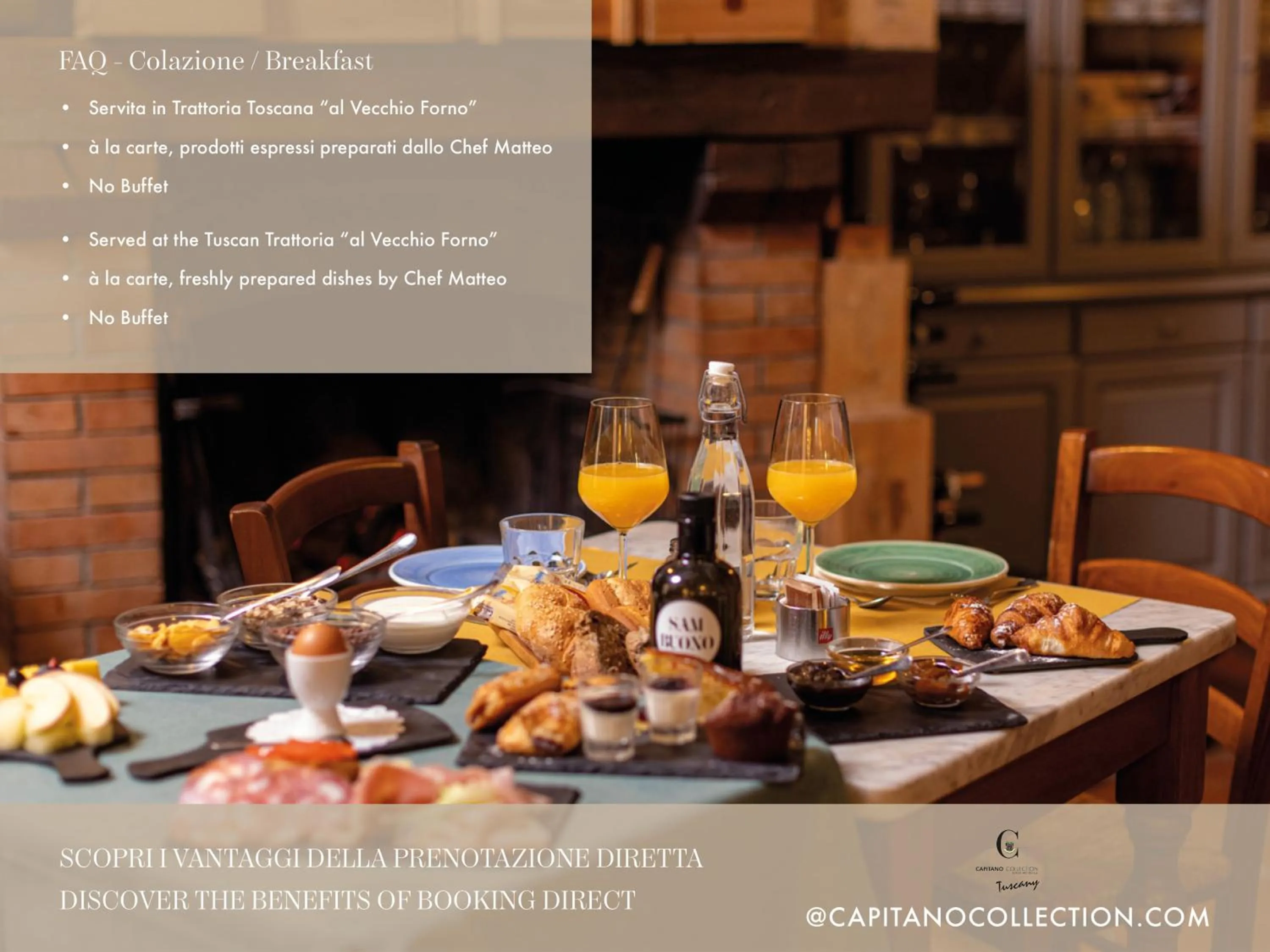 Breakfast in PALAZZO DEL CAPITANO Wellness & Relais - Luxury Borgo Capitano Collection