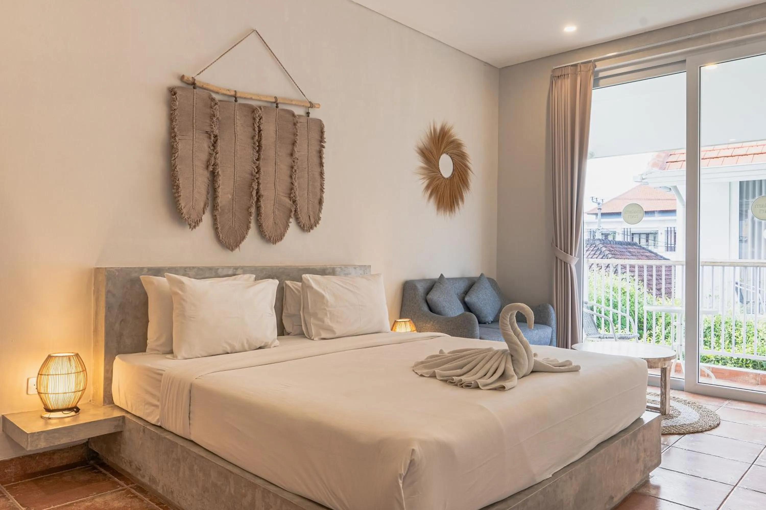 Bedroom, Bed in Malam Hari ApartHotel