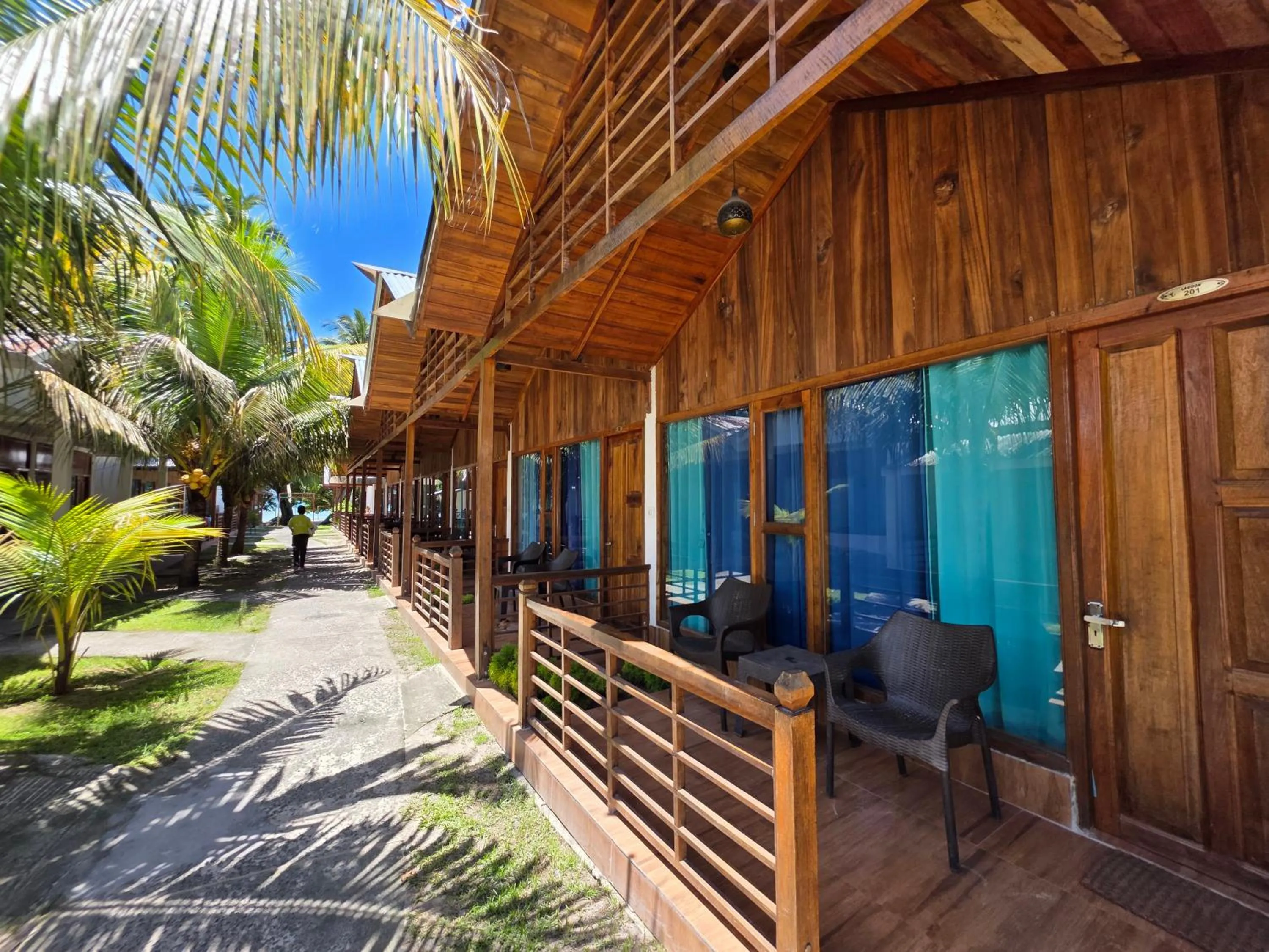Patio in Lemon Grass Resort & Spa