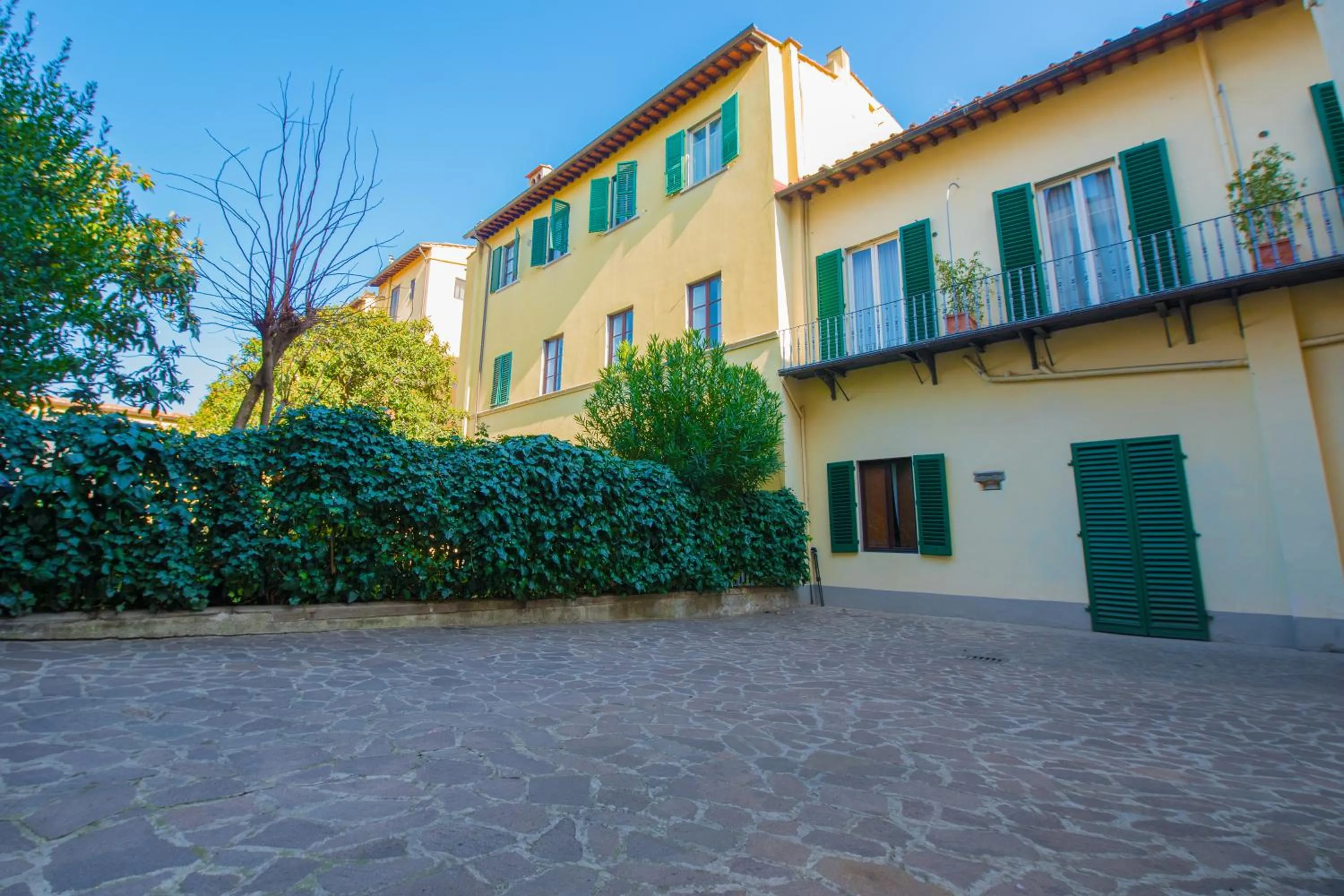 Patio in Hotel Vasari