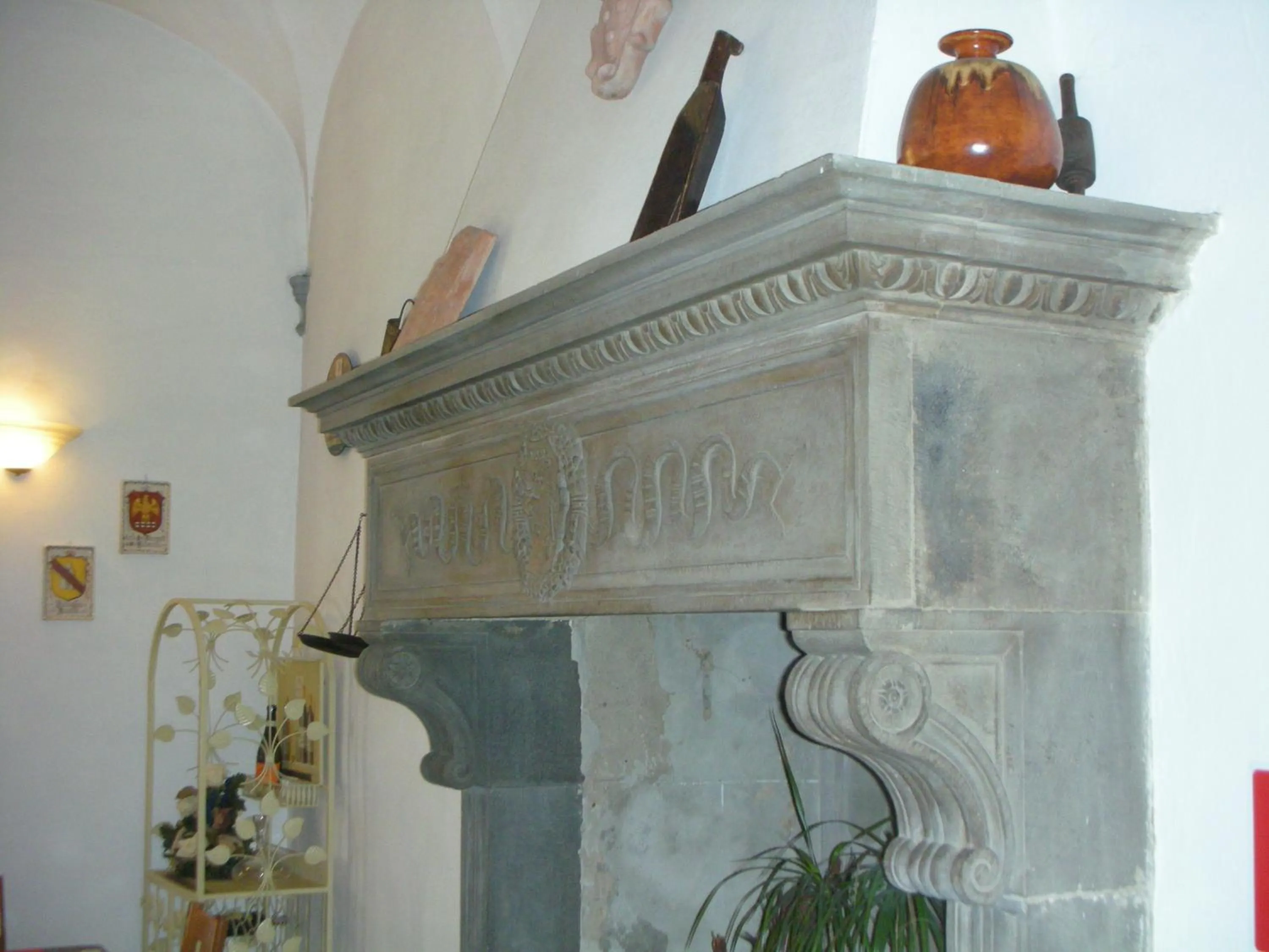 Decorative detail in Hotel Vasari