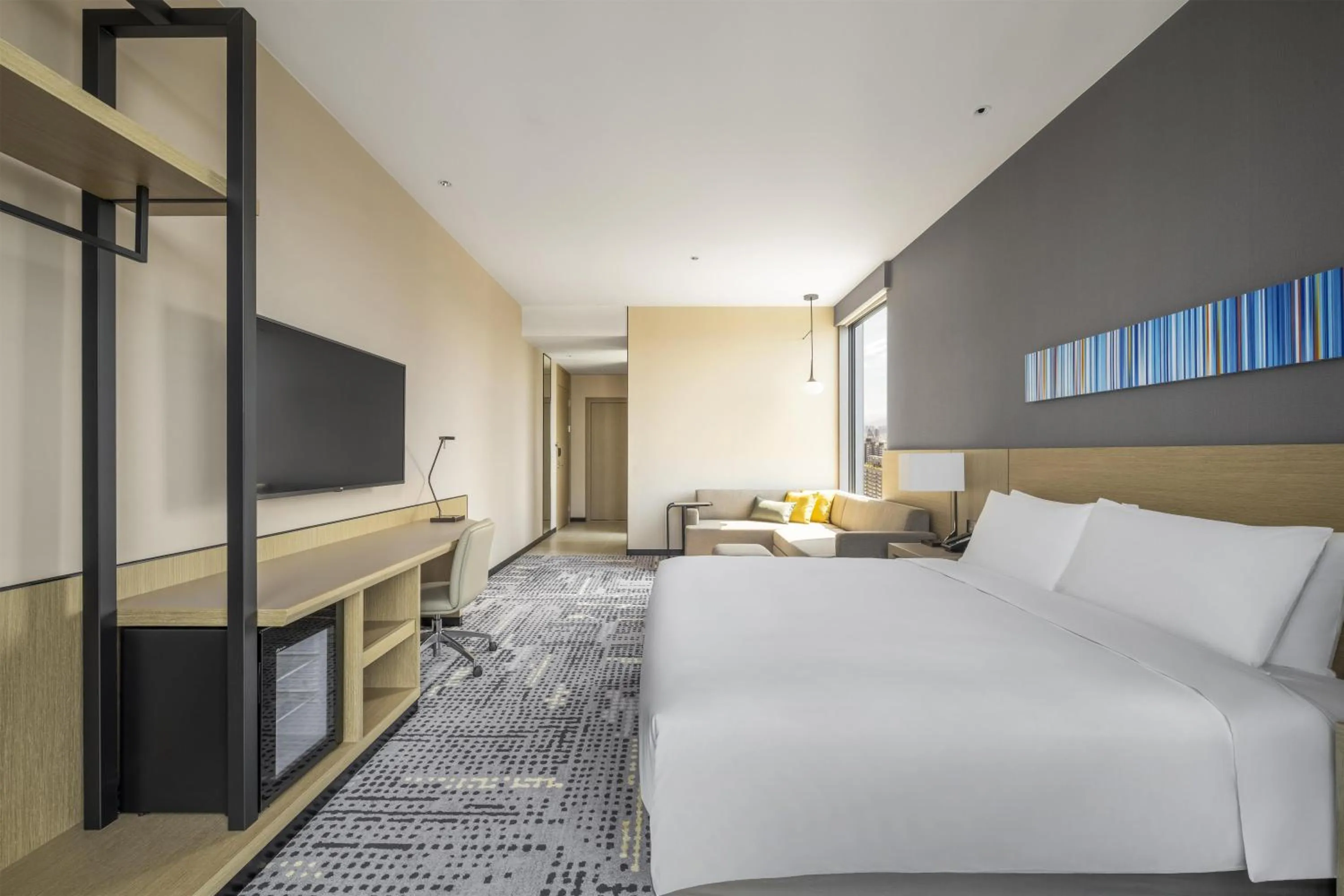 Bedroom, Bed in Hyatt Place New Taipei City Xinzhuang