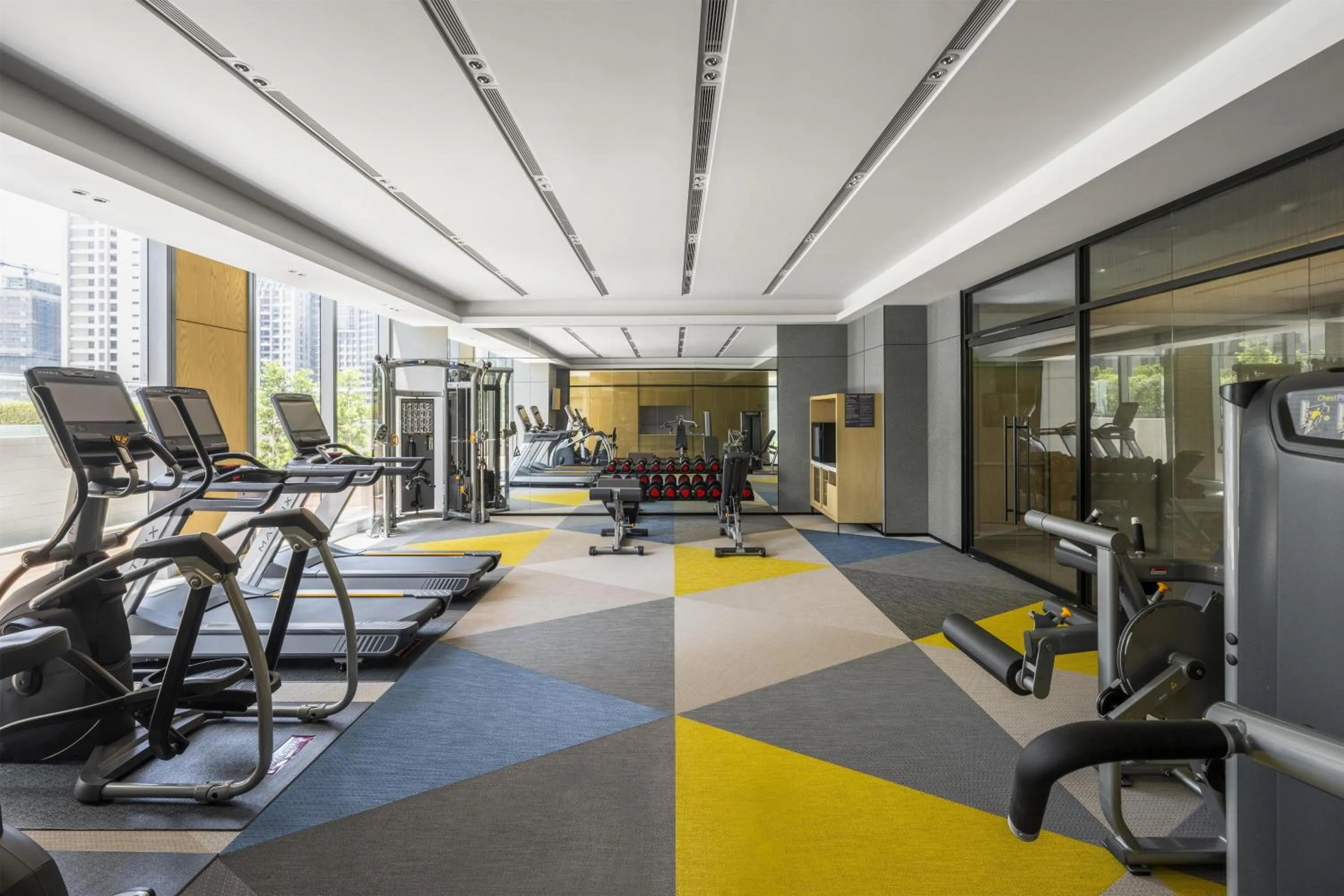 Fitness centre/facilities in Hyatt Place New Taipei City Xinzhuang