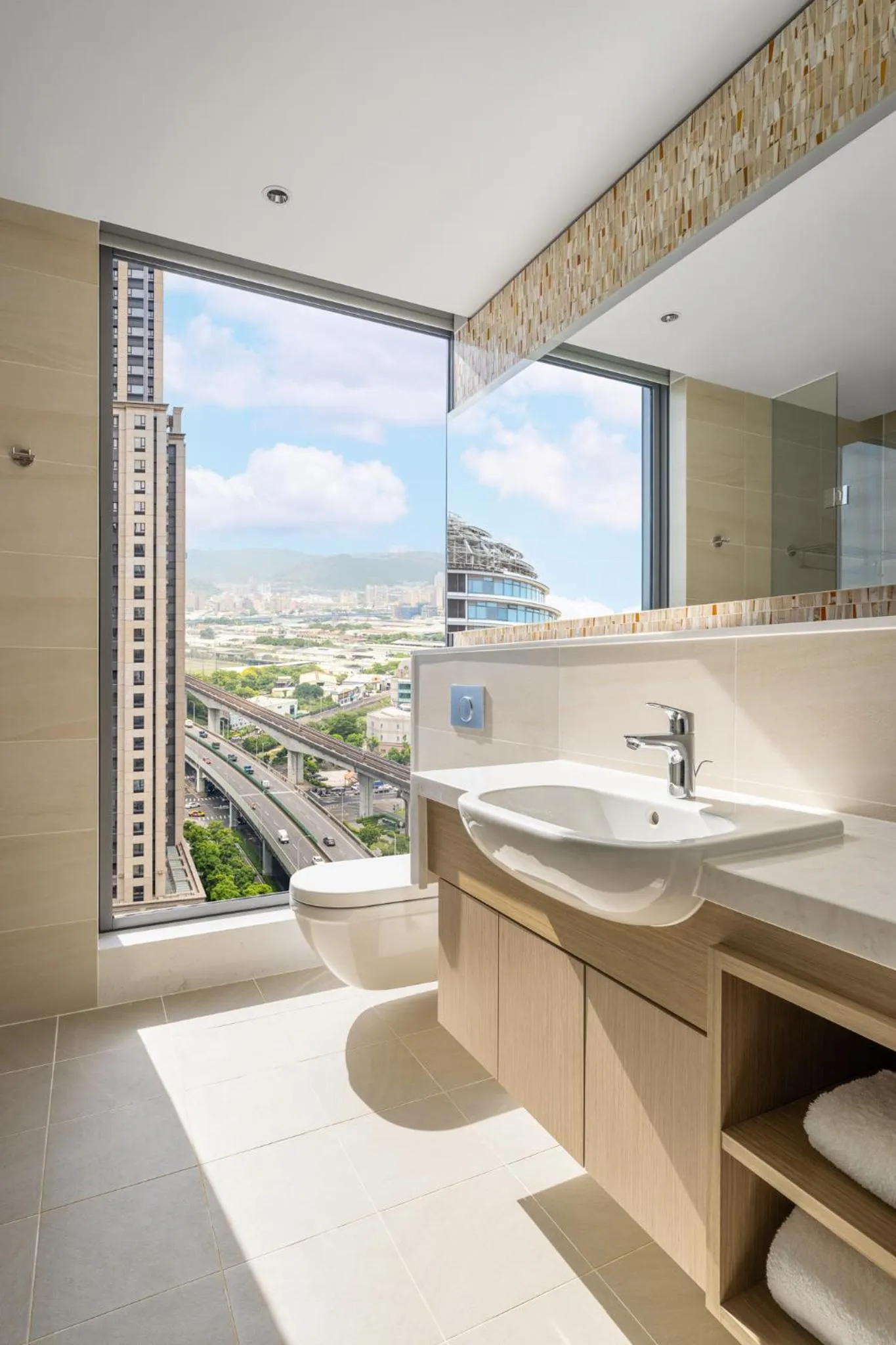 Bathroom in Hyatt Place New Taipei City Xinzhuang