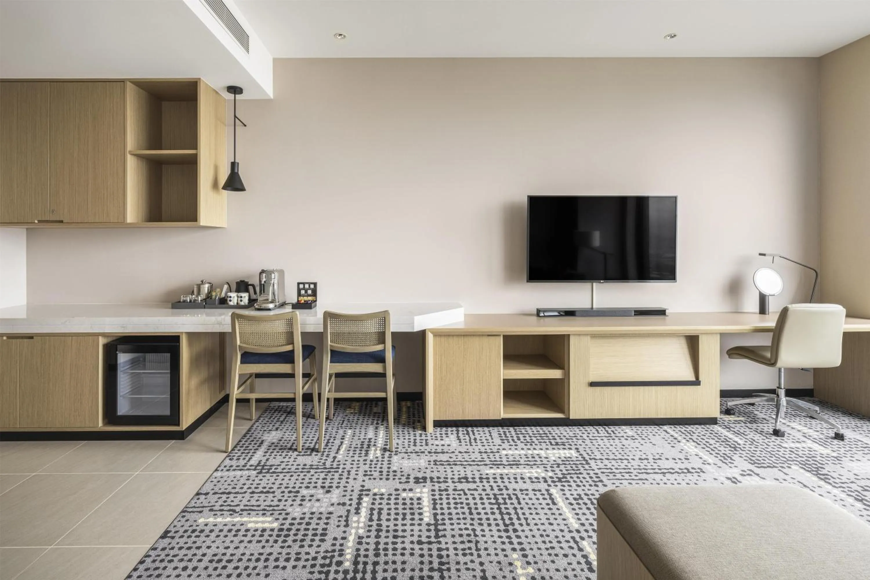 Photo of the whole room in Hyatt Place New Taipei City Xinzhuang