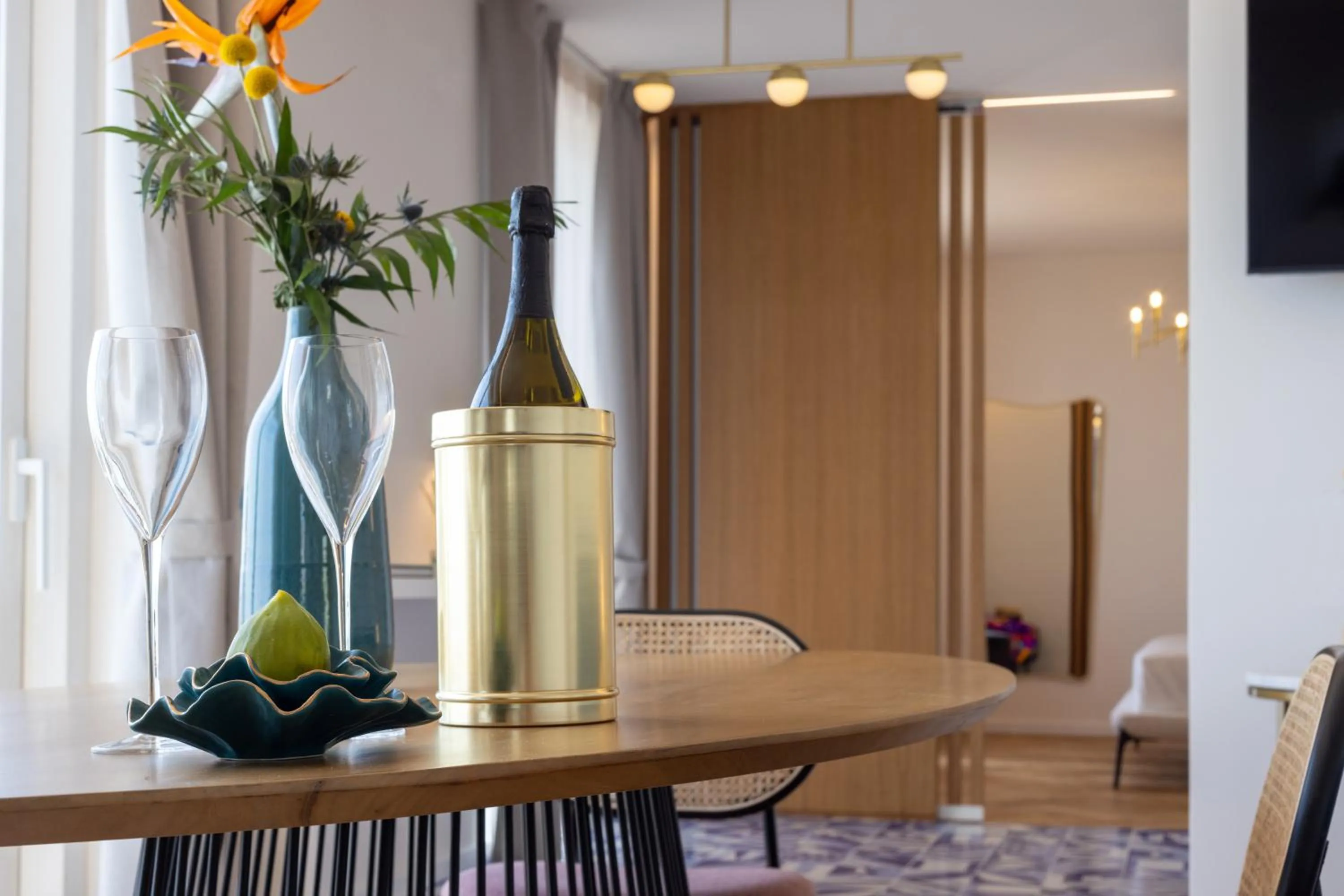 Living room in Casa Giafari