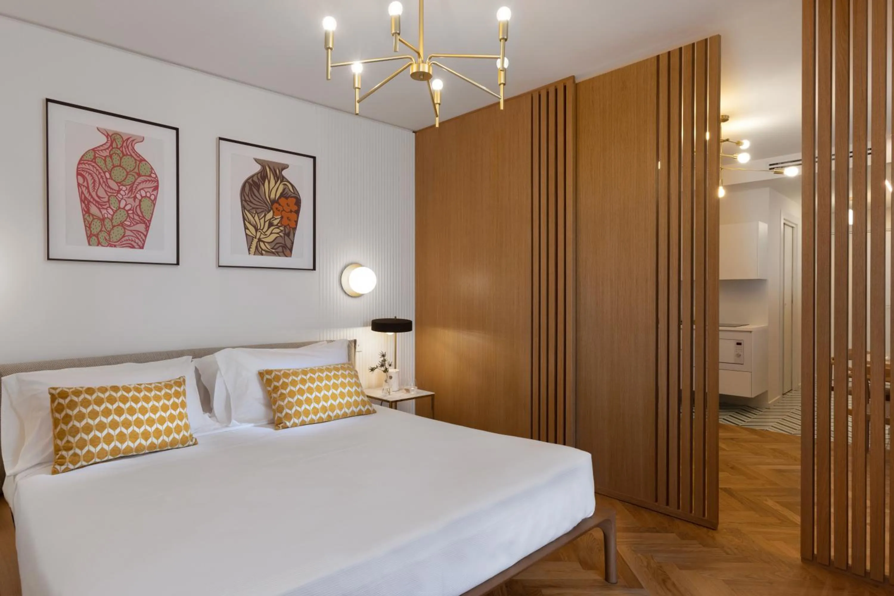 Bedroom, Bed in Casa Giafari