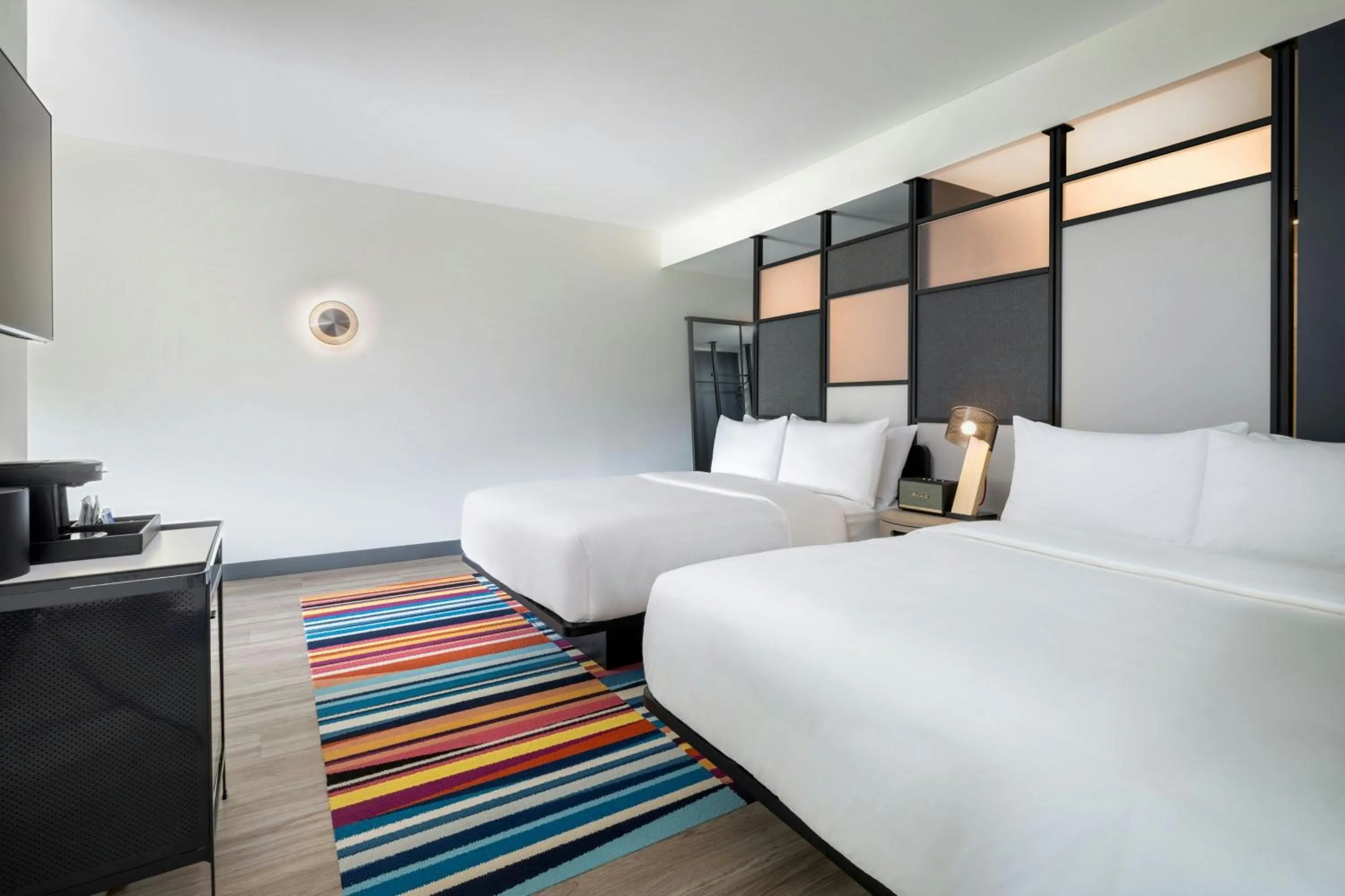 Photo of the whole room, Bed in Aloft Florence