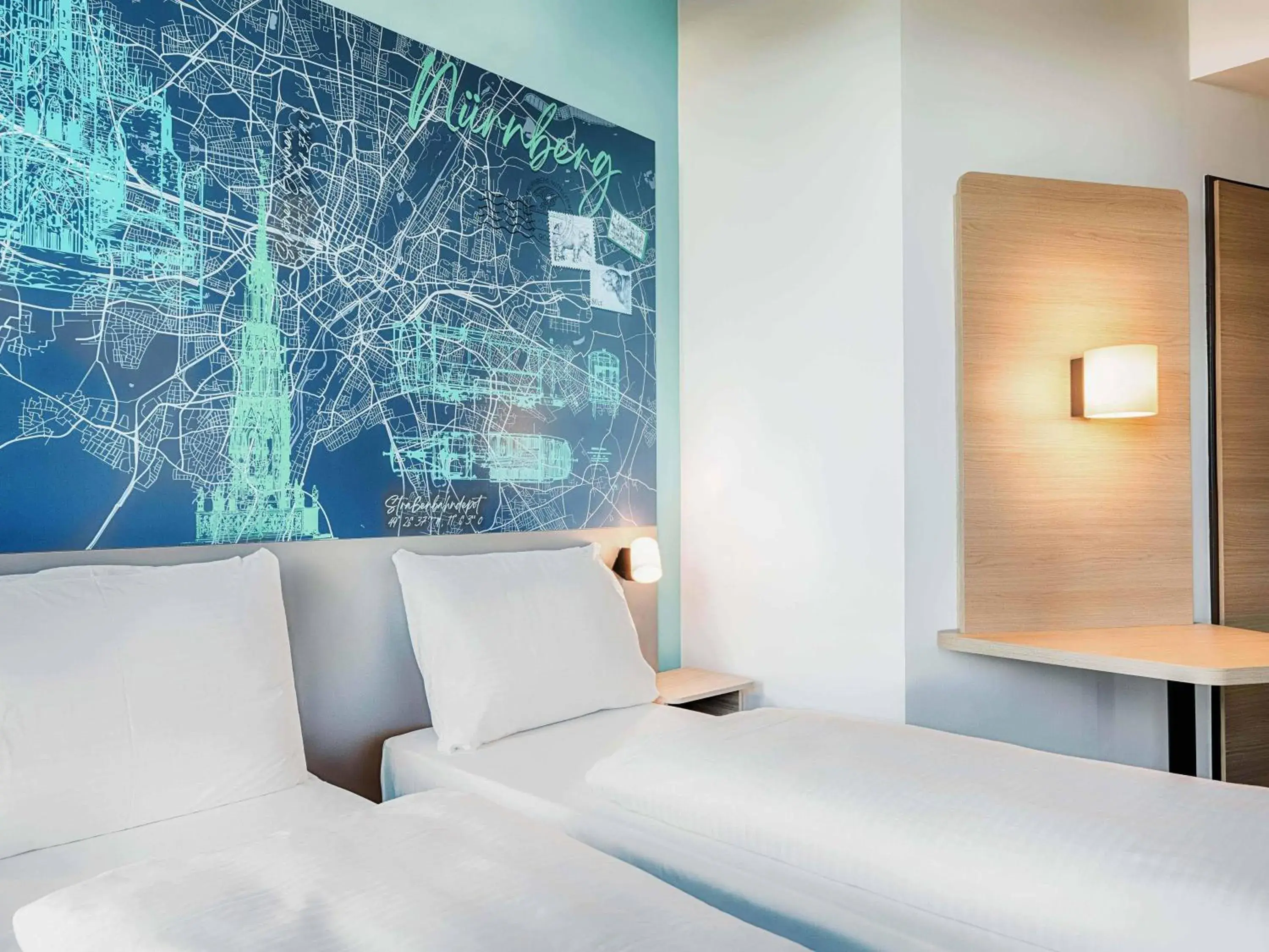 Twin Room - single occupancy in B&B Hotel Nürnberg-West Twin Room - single occupancy in B&B Hotel Nürnberg-West