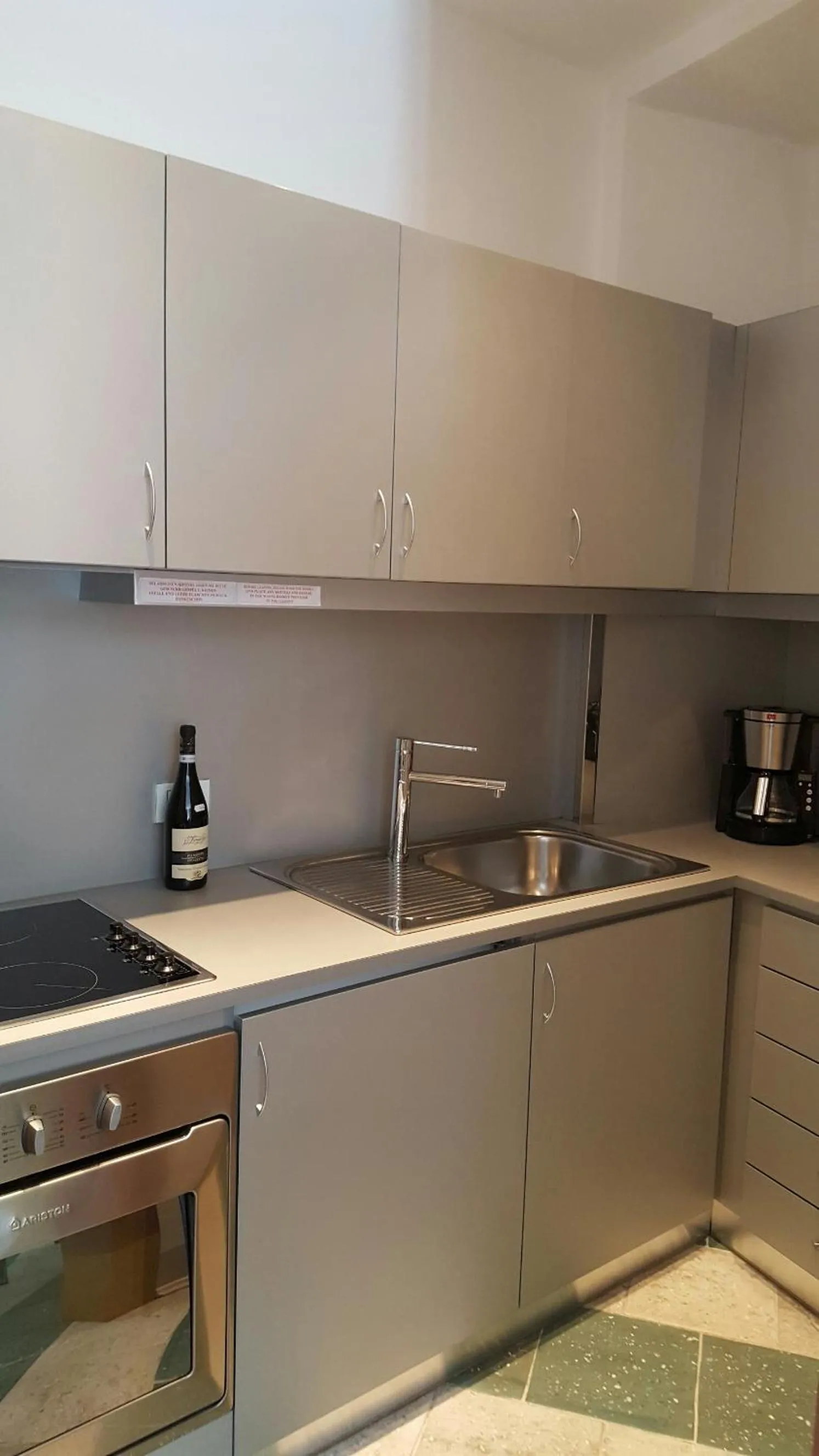 Kitchen or kitchenette in Albergo Del Lago