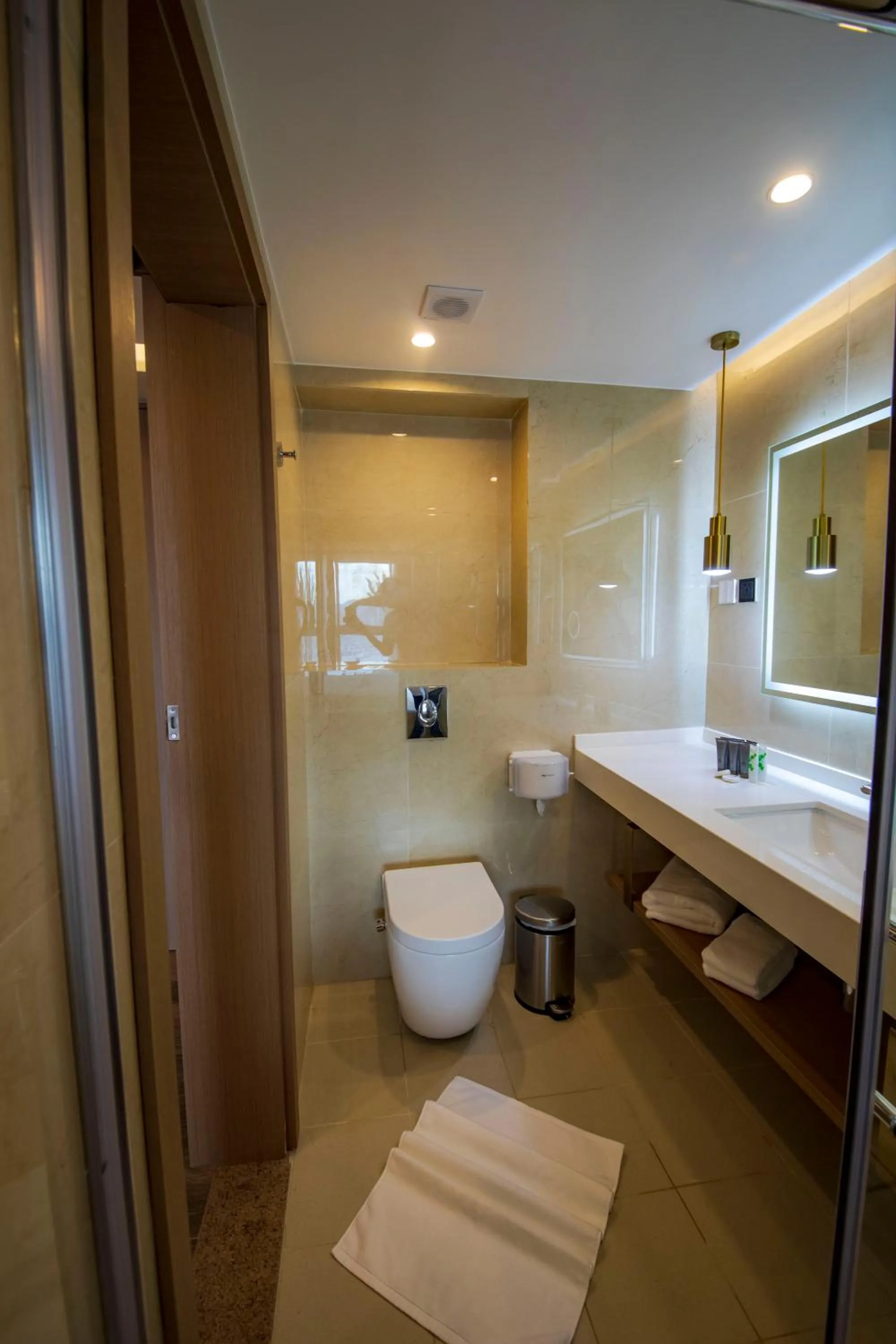 Bathroom in Luxotel Aqaba Beach Resort & Spa Only 15 years plus