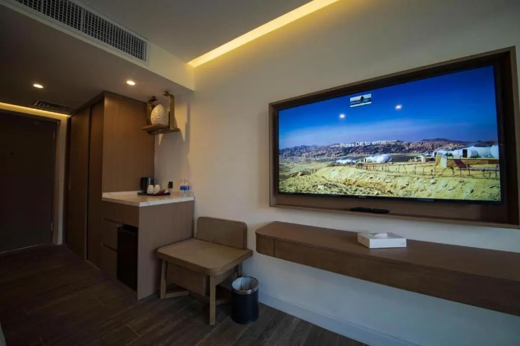TV and multimedia in Luxotel Aqaba Beach Resort & Spa Only 15 years plus