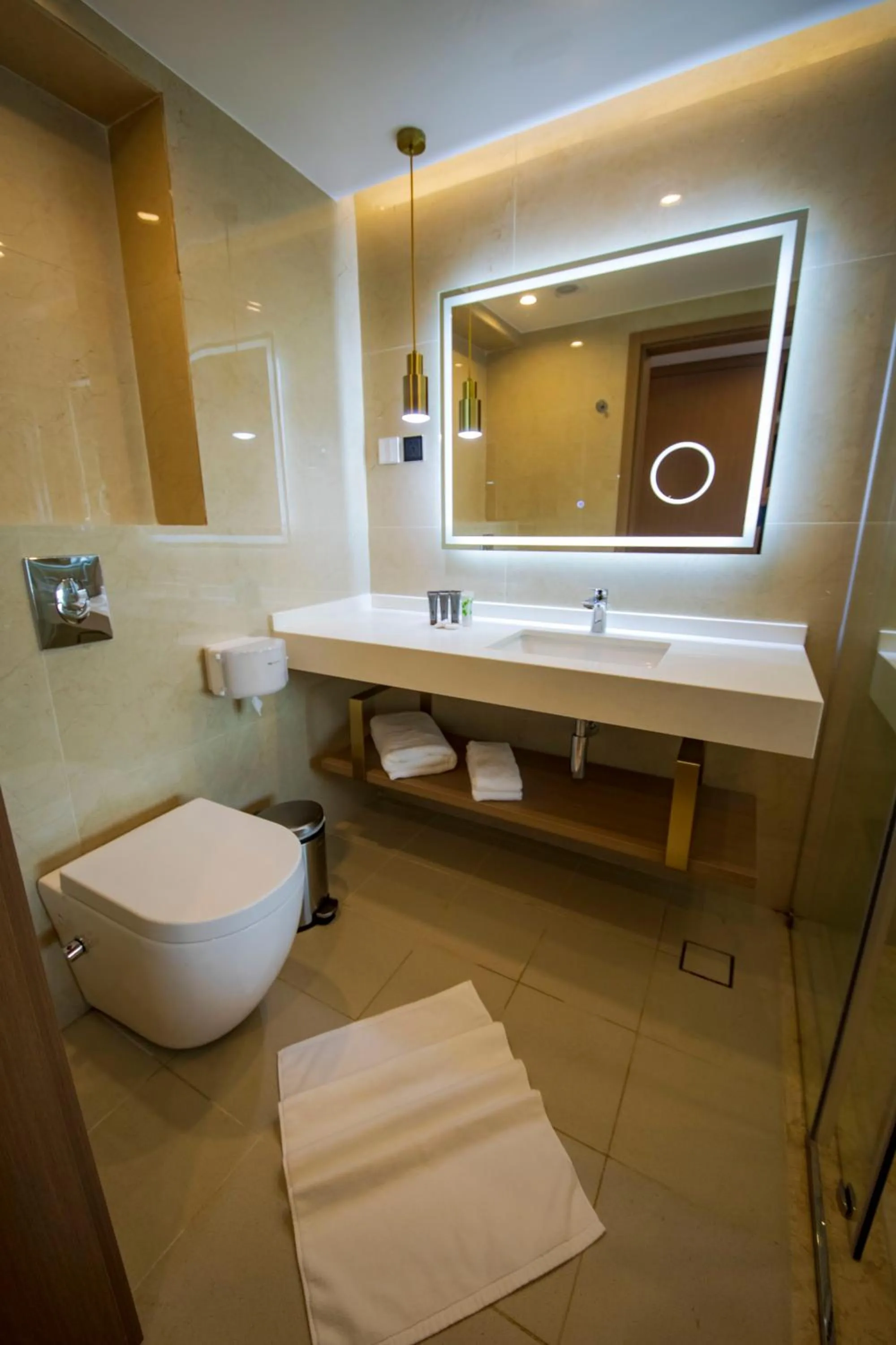 Bathroom in Luxotel Aqaba Beach Resort & Spa Only 15 years plus