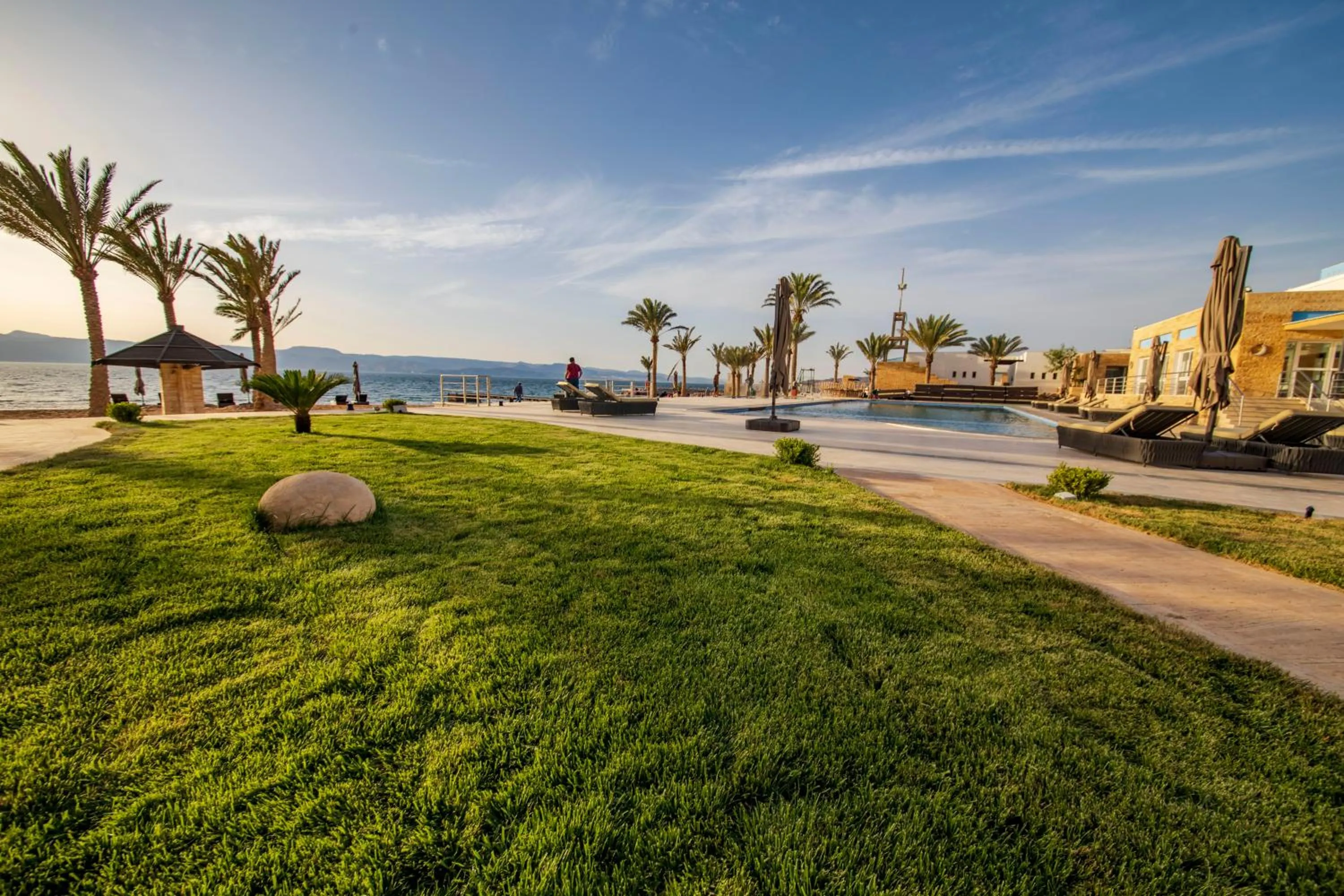 Garden in Luxotel Aqaba Beach Resort & Spa Only 15 years plus