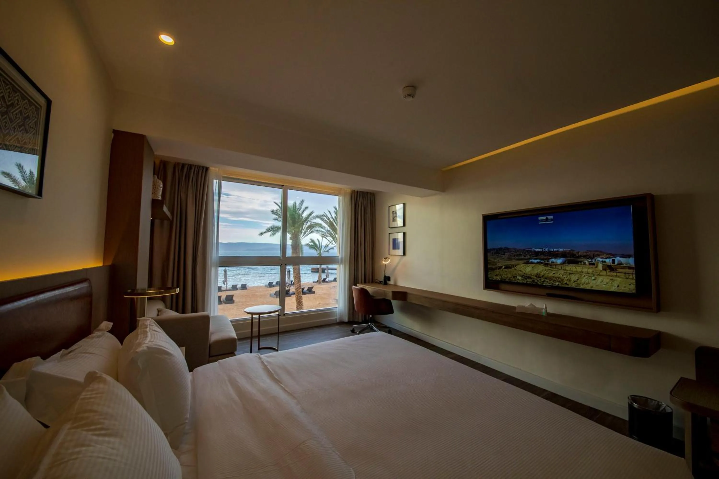 Sea view, Bed in Luxotel Aqaba Beach Resort & Spa Only 15 years plus