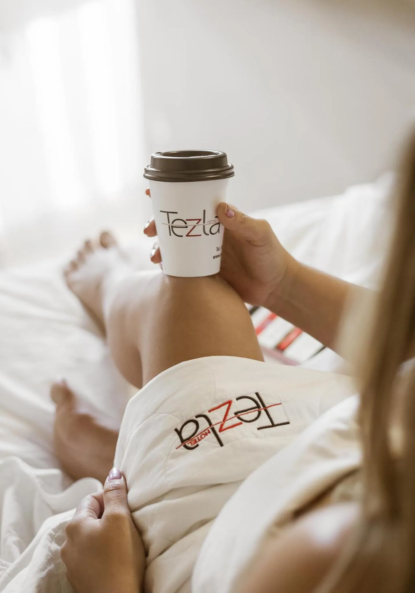 People, Bed in Tezla Hotel