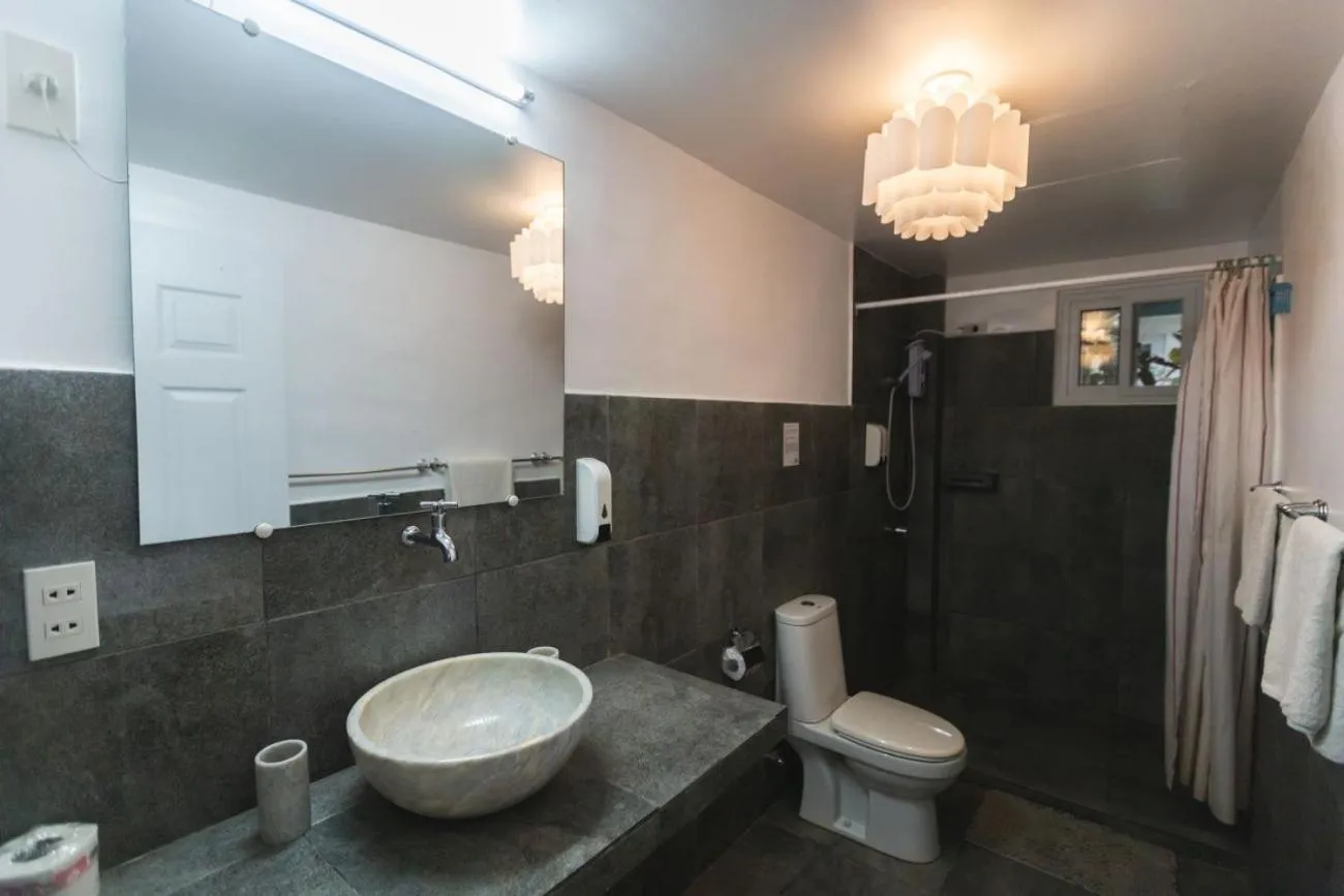 Shower in The Three P Beach Resort & Dive Center