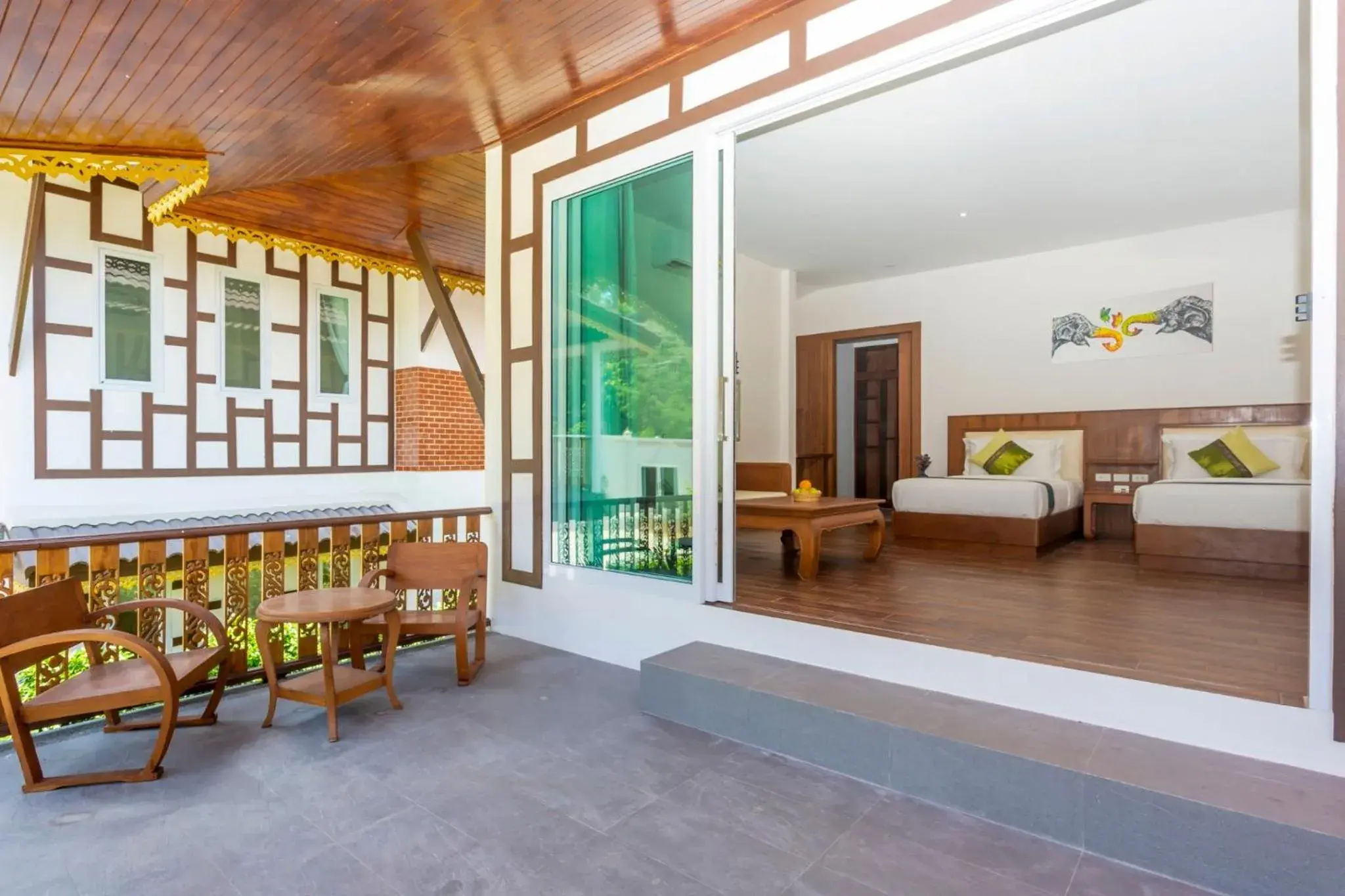 Deluxe Twin Room in Aura Samui Best Beach Hotel - SHA Plus Deluxe Twin Room in Aura Samui Best Beach Hotel - SHA Plus