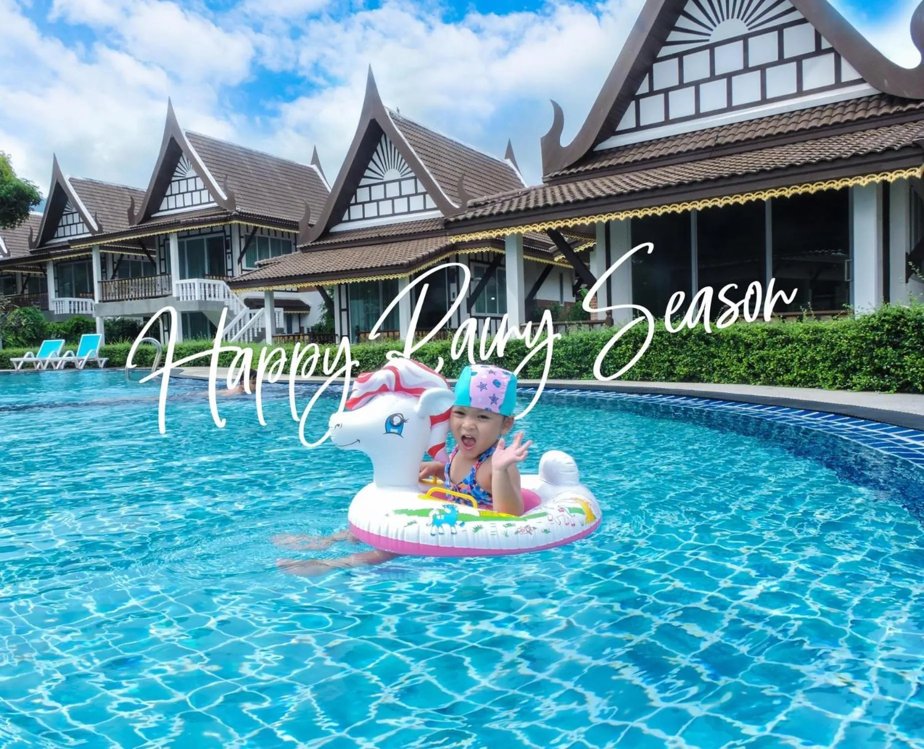 Swimming pool in Aura Samui Best Beach Hotel - SHA Plus