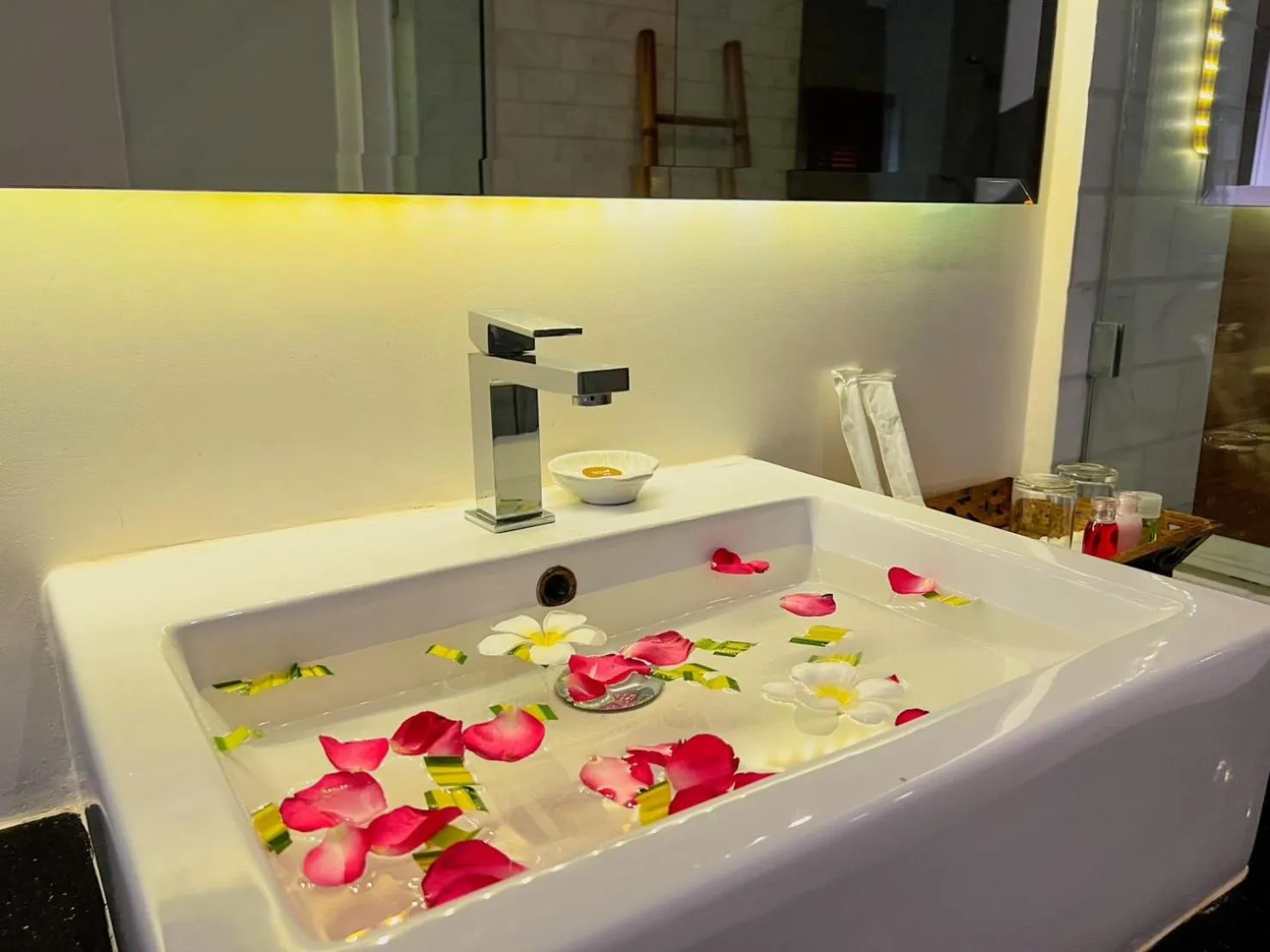 Bathroom in Aura Samui Best Beach Hotel - SHA Plus